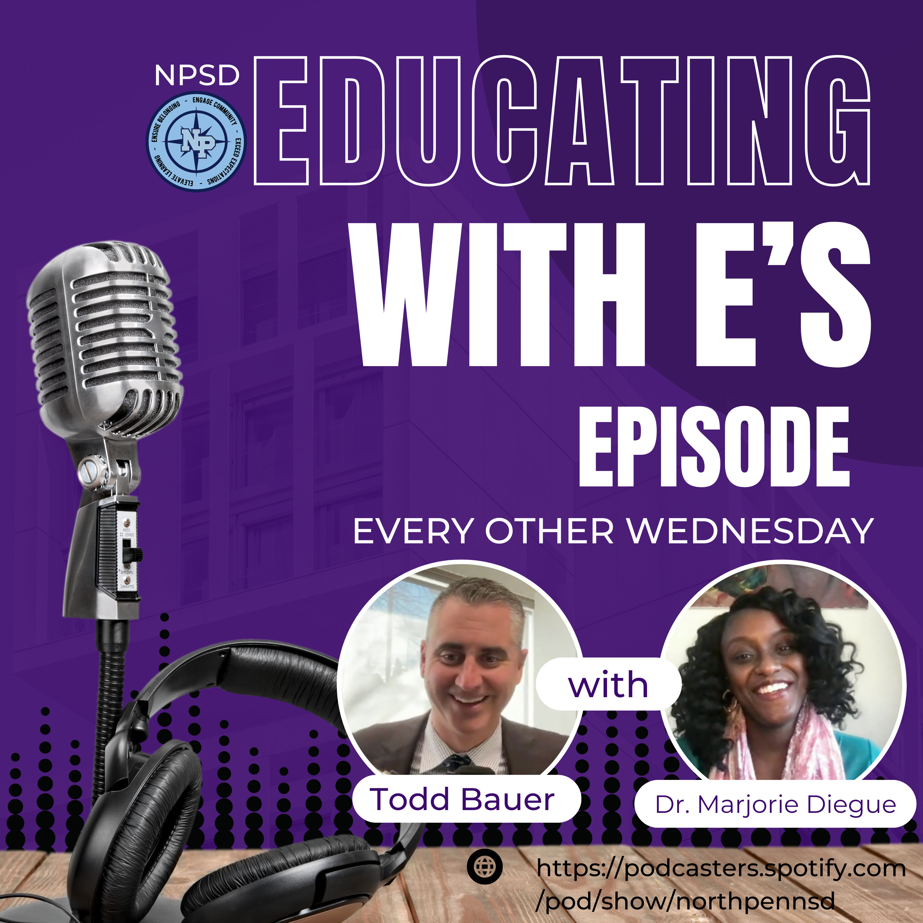 Ep 1.8 Educating with Dr. Marjorie Diegue - Penndale MS episode artwork
