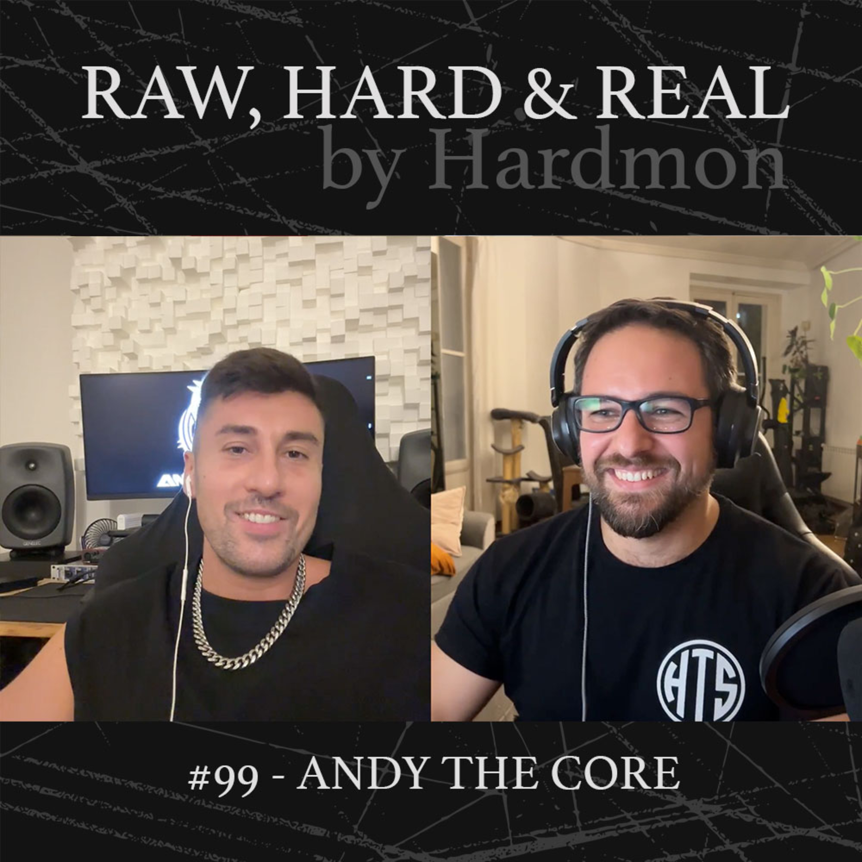 #99 - ANDY THE CORE - An Italian Icon of Hardcore episode artwork