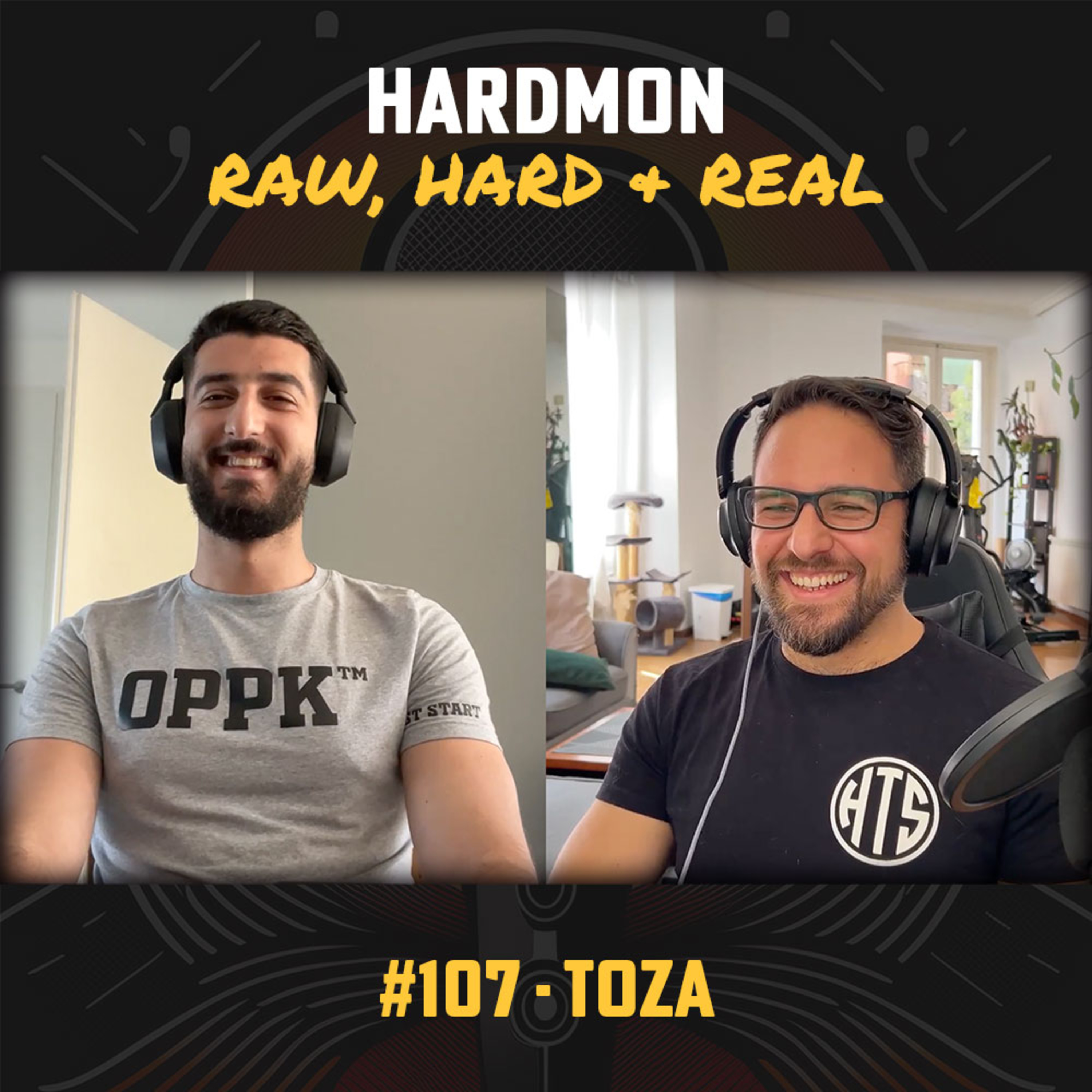 #107 - TOZA - Rapidly rising raw and xtra raw DJ and producer episode artwork