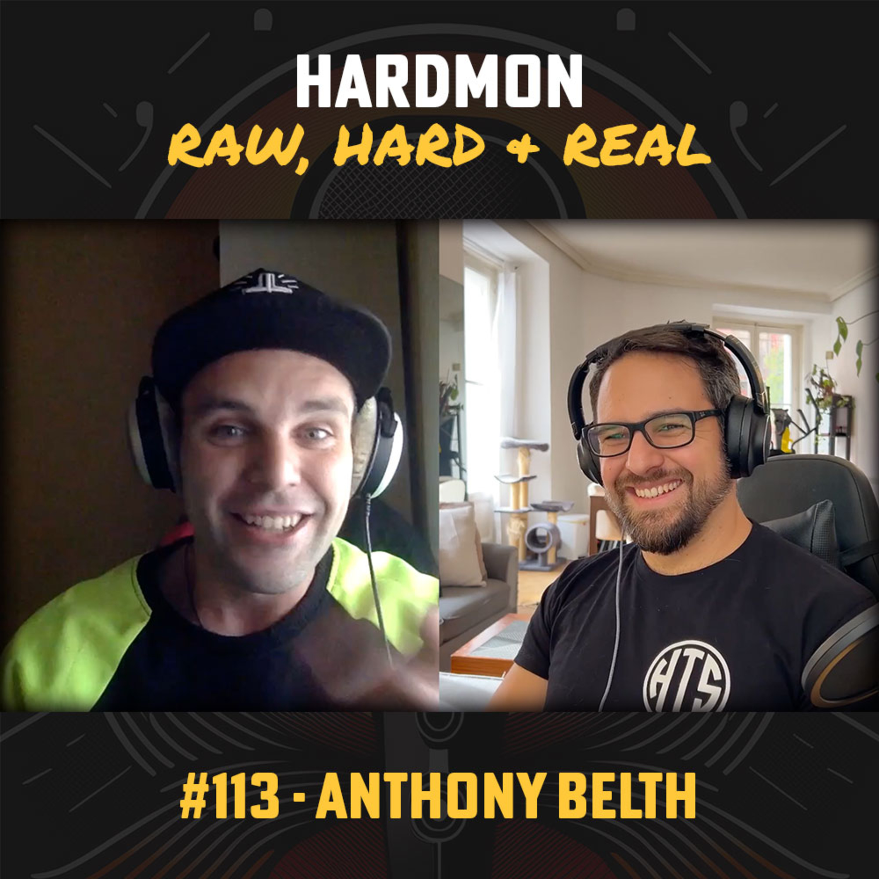 #113 - ANTHONY BELTH - DJ y productor de techno y hard episode artwork