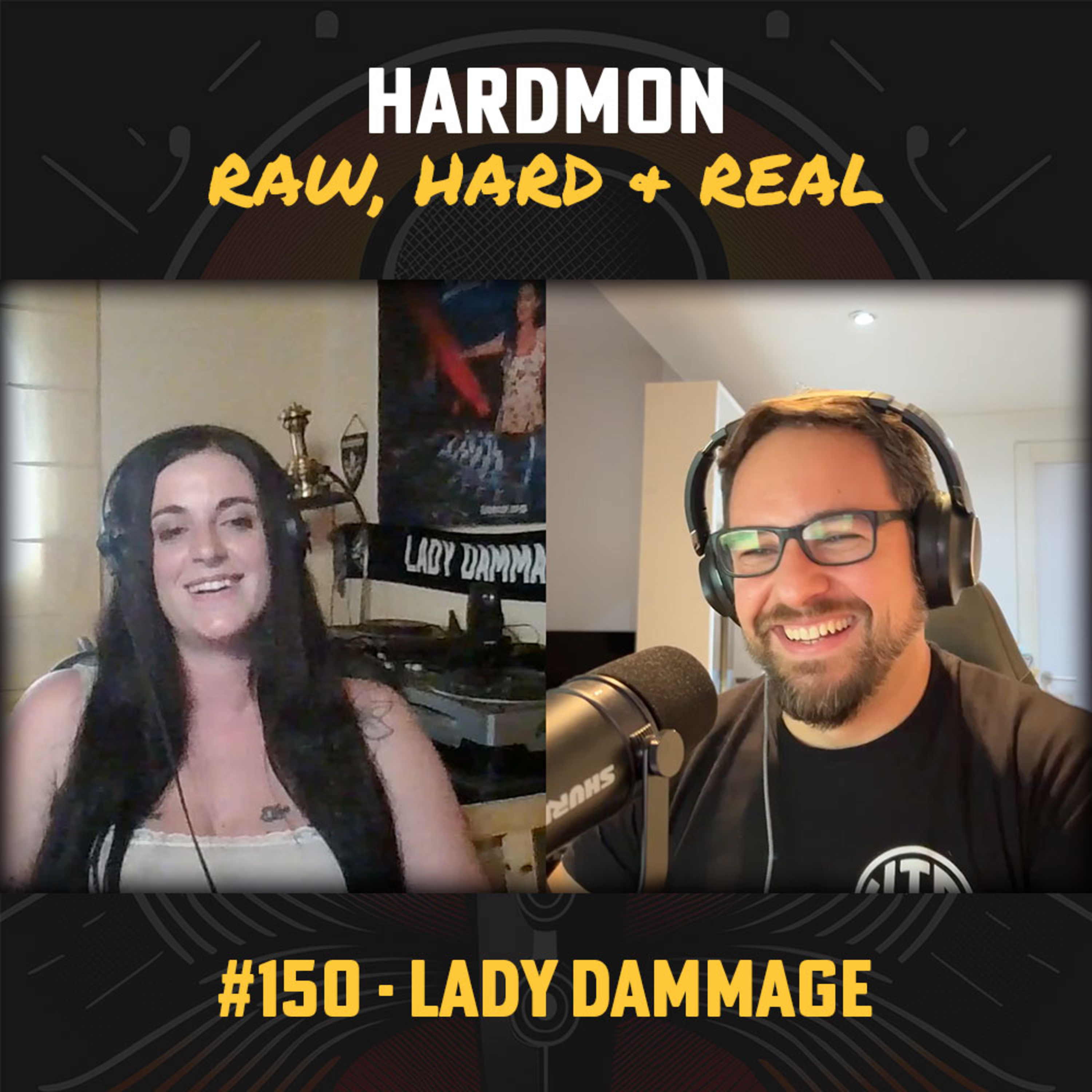 #150 - LADY DAMMAGE - La DJ Hardcore que Encontró el Equilibrio Entre la Música y la Maternidad episode artwork