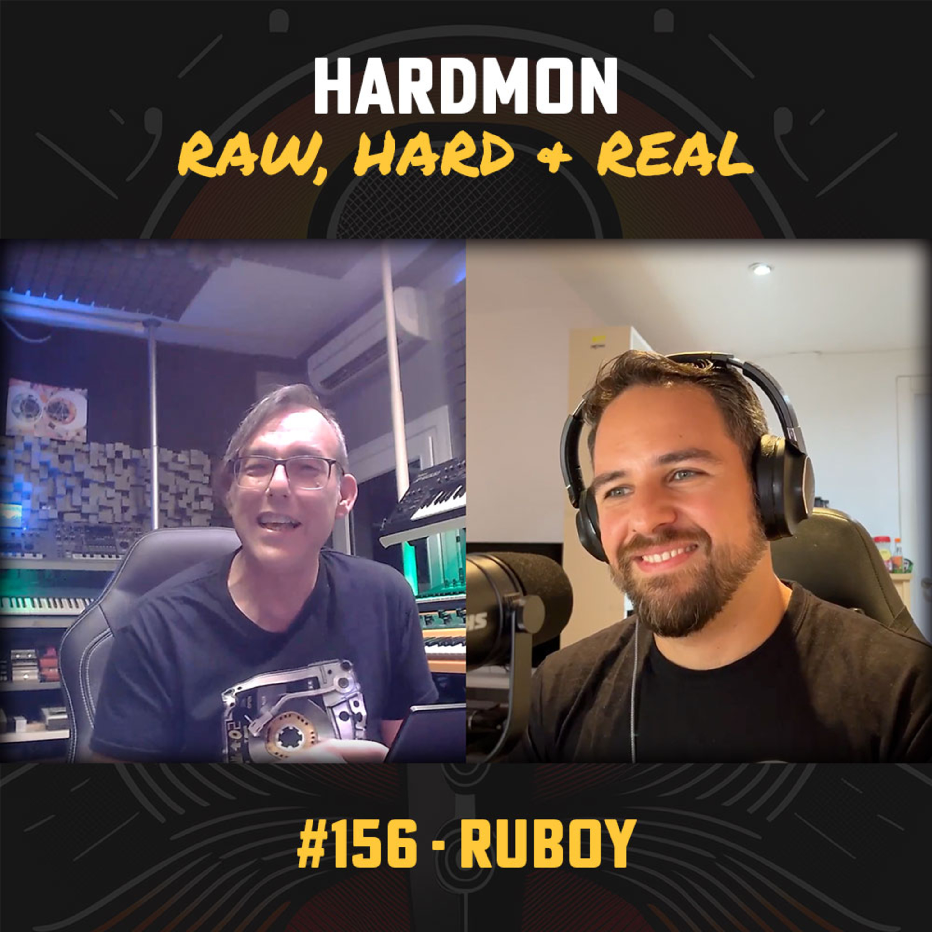 #156 - RUBOY - El resurgir de la música Makina, producción musical y legado en la escena hard episode artwork