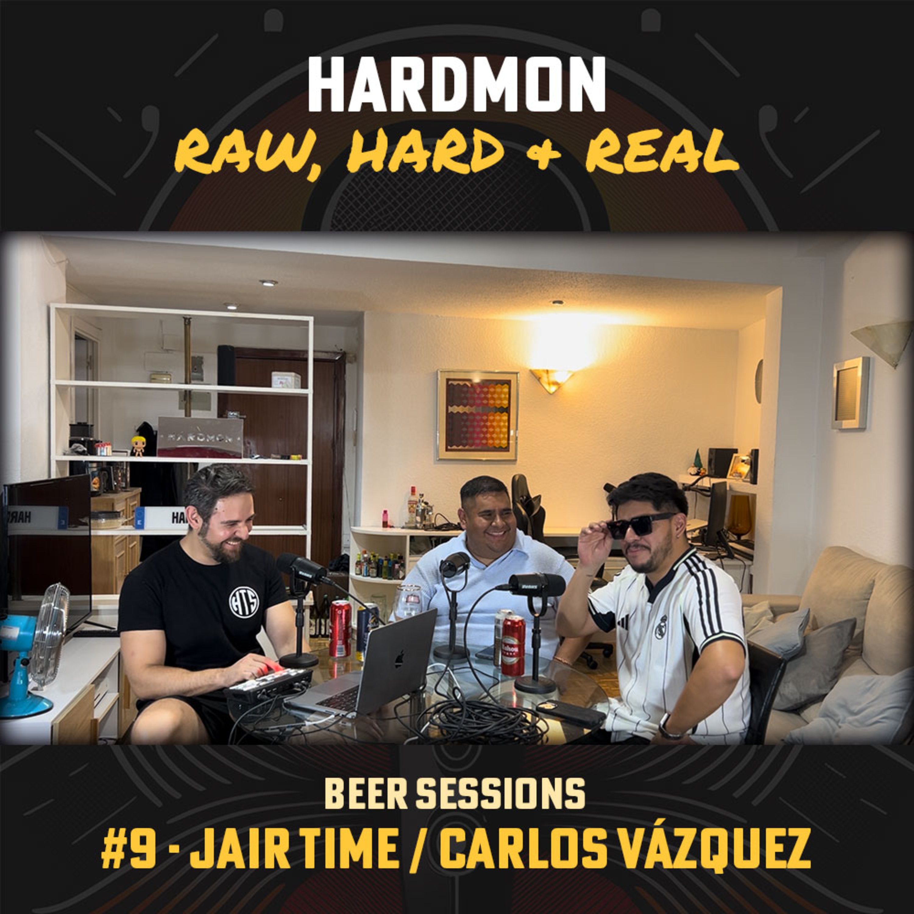 🎧 HARDSTYLE ENTRE DOS MUNDOS: MÉXICO Y ESPAÑA CON JAIR TIME Y CARLOS VÁZQUEZ – Beer Sessions #9 episode artwork