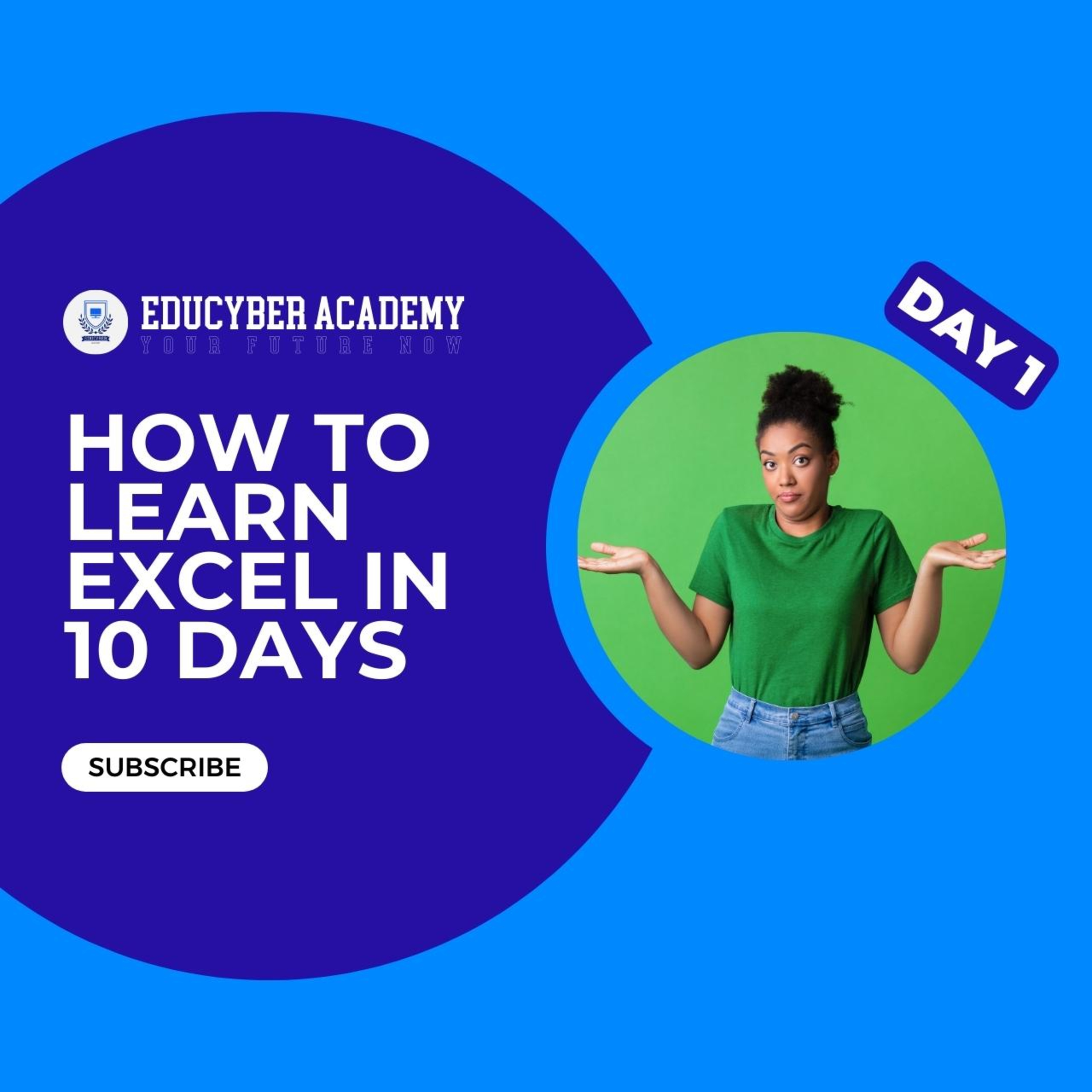 How to Learn Excel in 10 Days Series: Day 1 - Ribbons and Toolbars