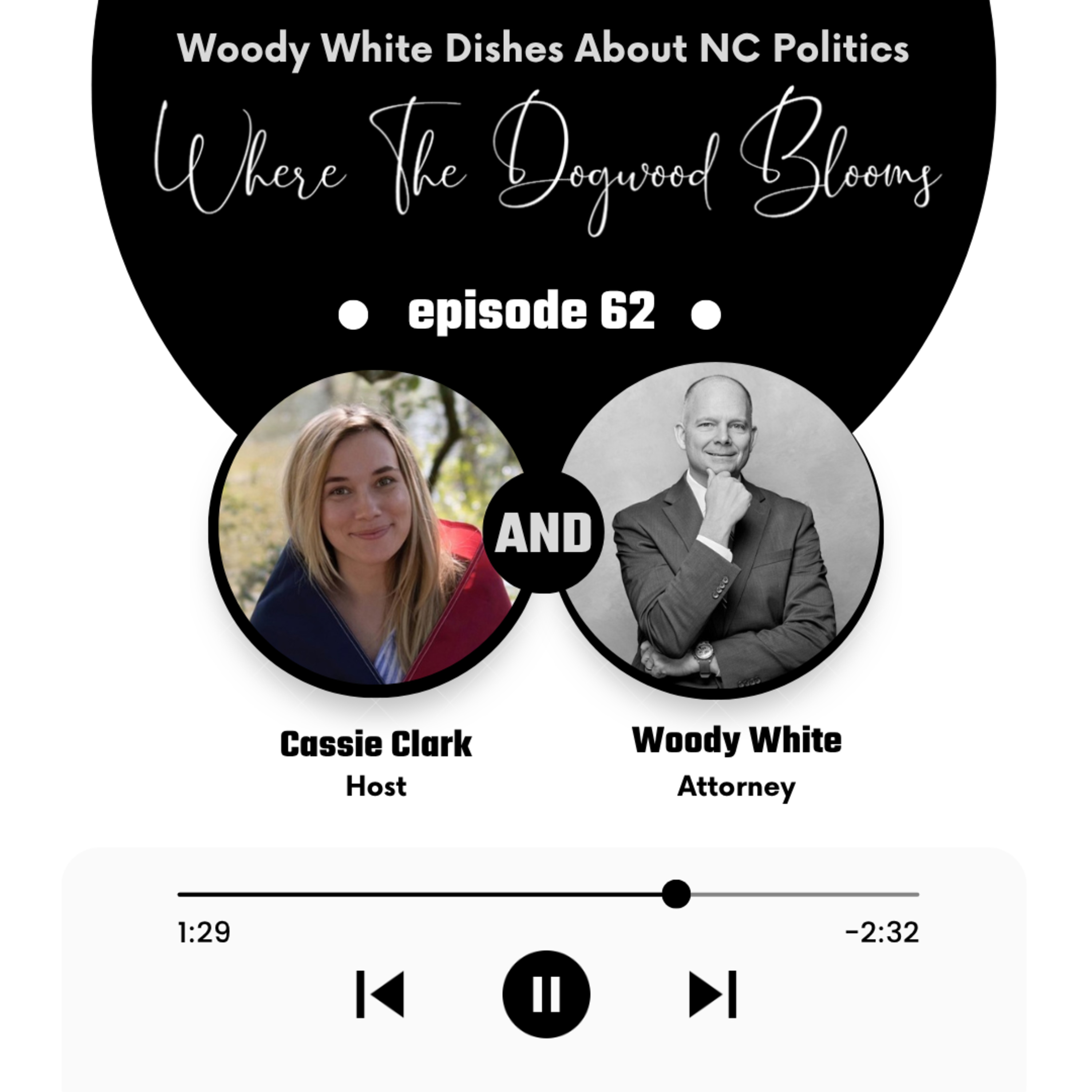 Woody White Dishes About NC Politics