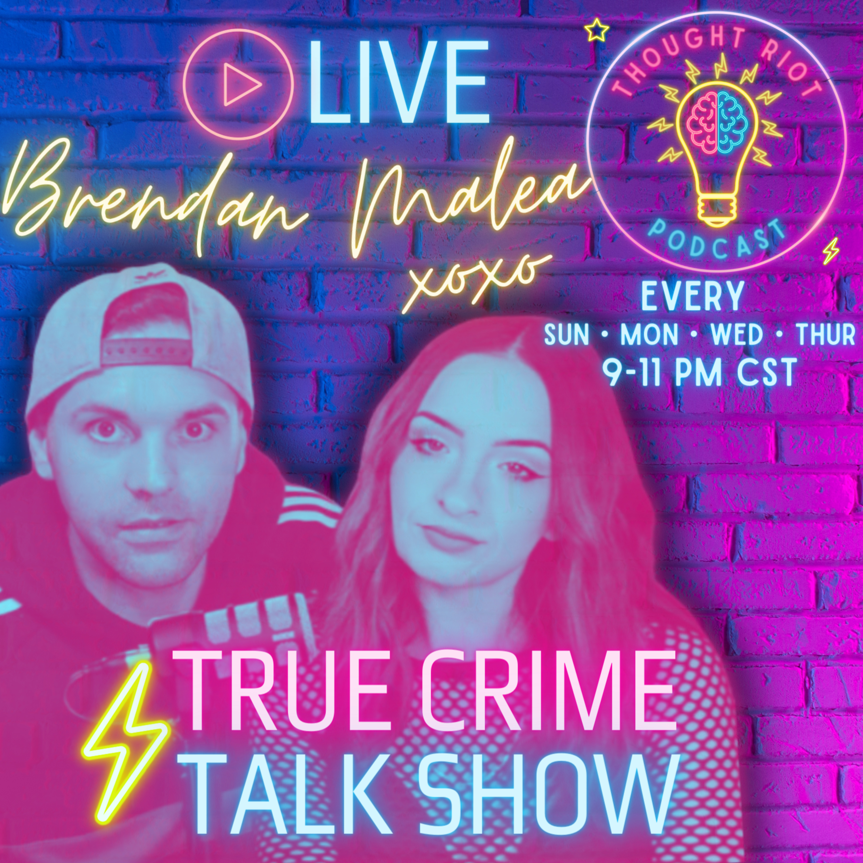 True Crime Talk Show T.R.L. | Bryan Kohberger Court | By:Thought Riot Podcast episode artwork