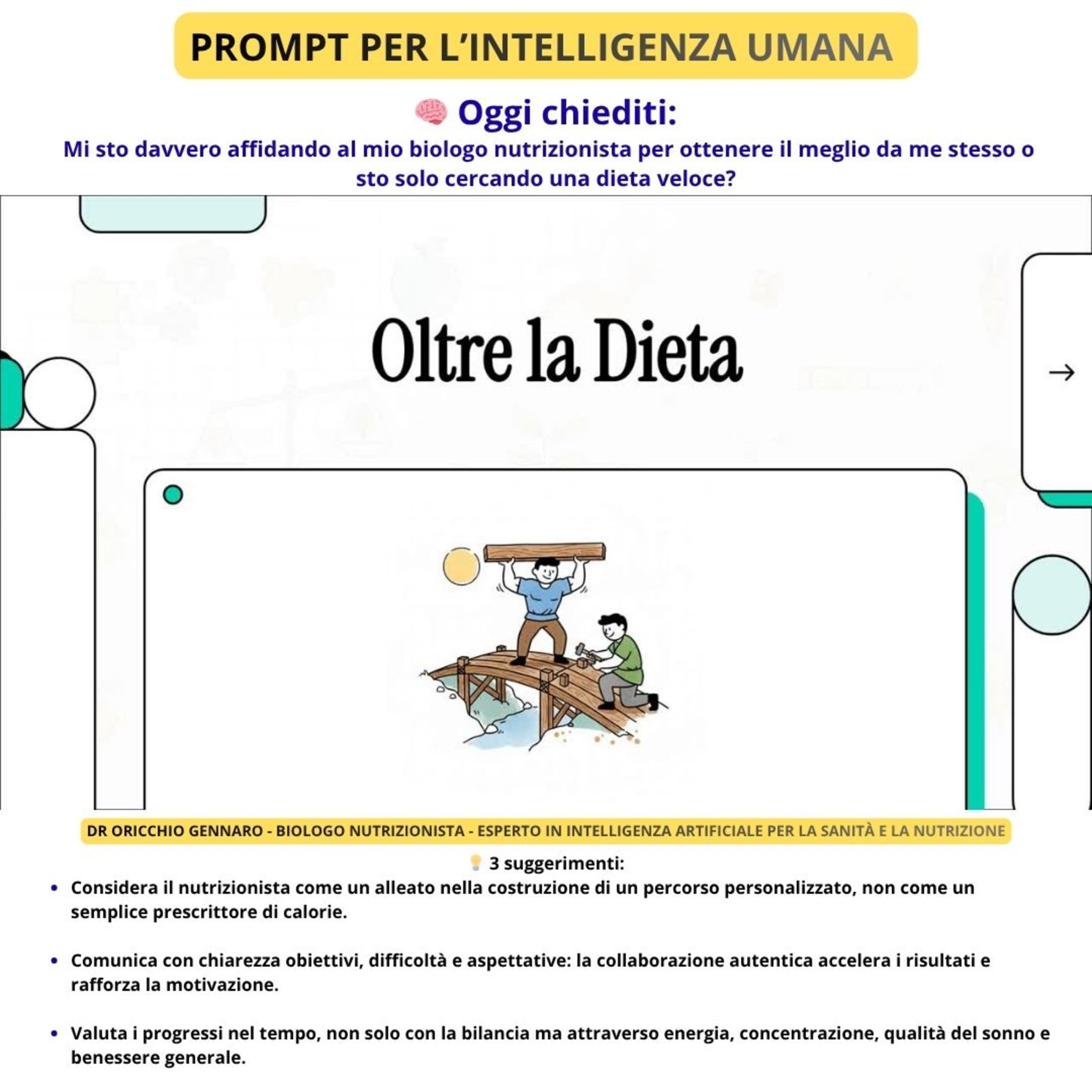 NUTRIZIONISTA DR ORICCHIO GENNARO