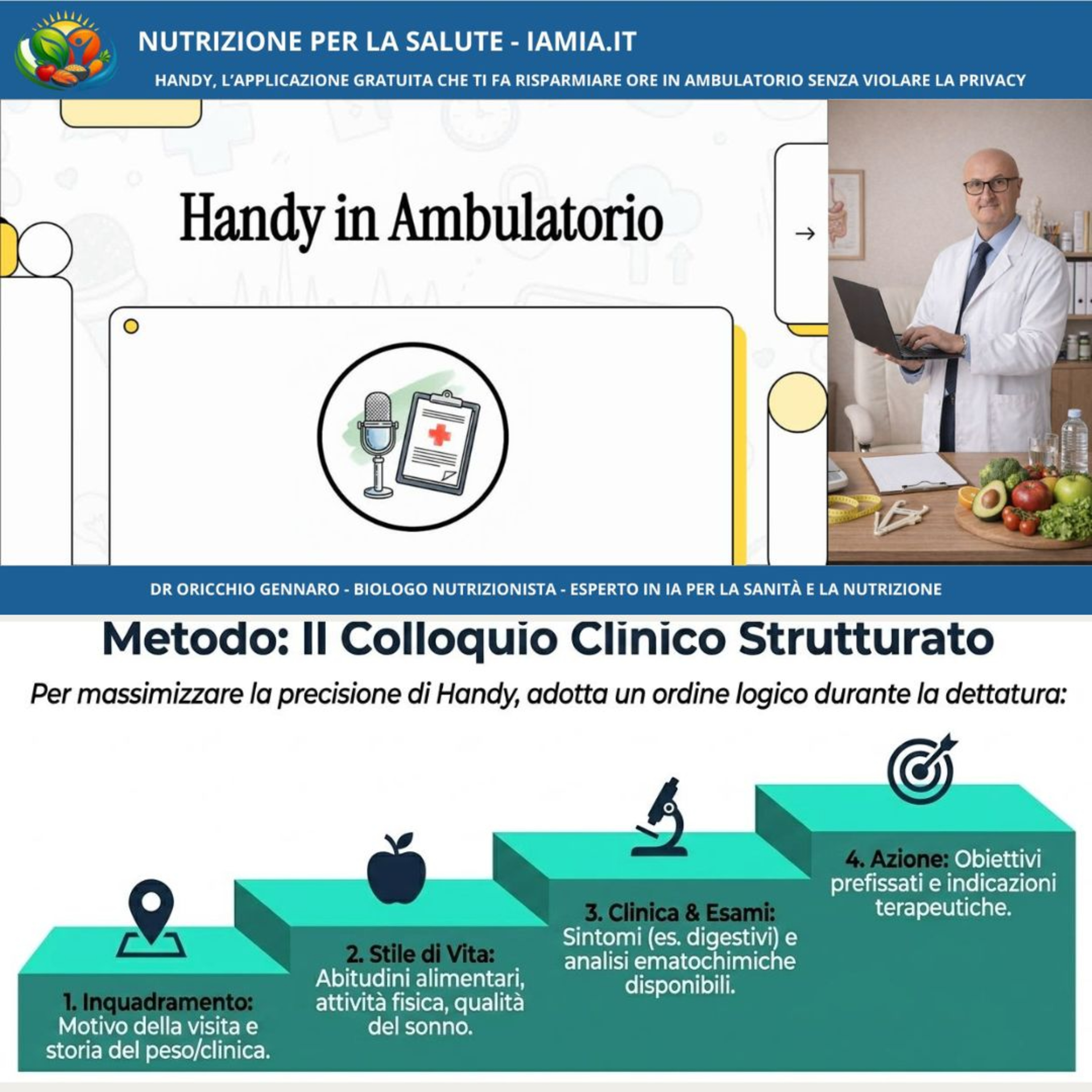 #150-26 HANDY, L’APPLICAZIONE GRATUITA CHE TI FA RISPARMIARE ORE IN AMBULATORIO SENZA VIOLARE LA PRIVACY episode artwork