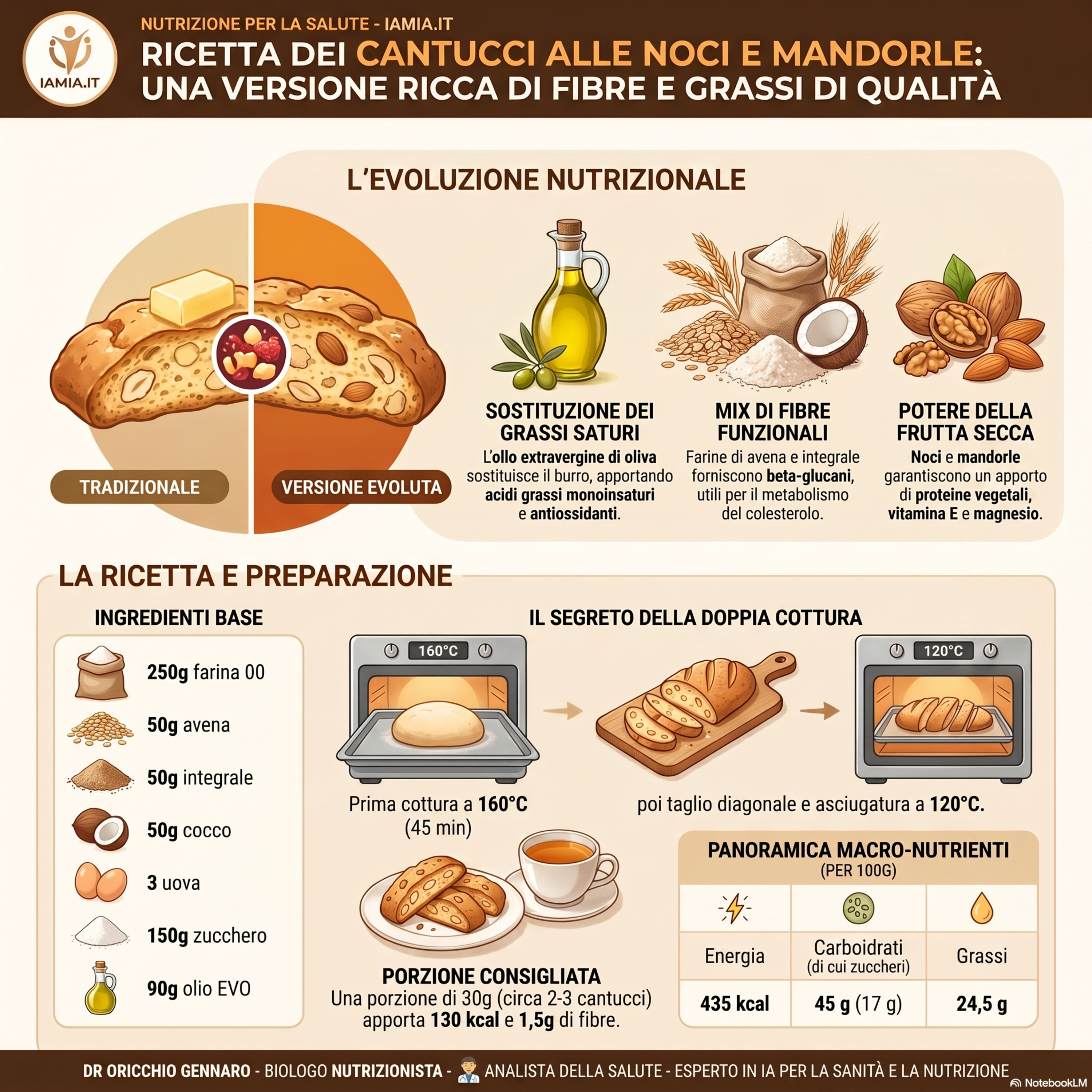 #195-26 RICETTA DEI CANTUCCI ALLE NOCI E MANDORLE episode artwork