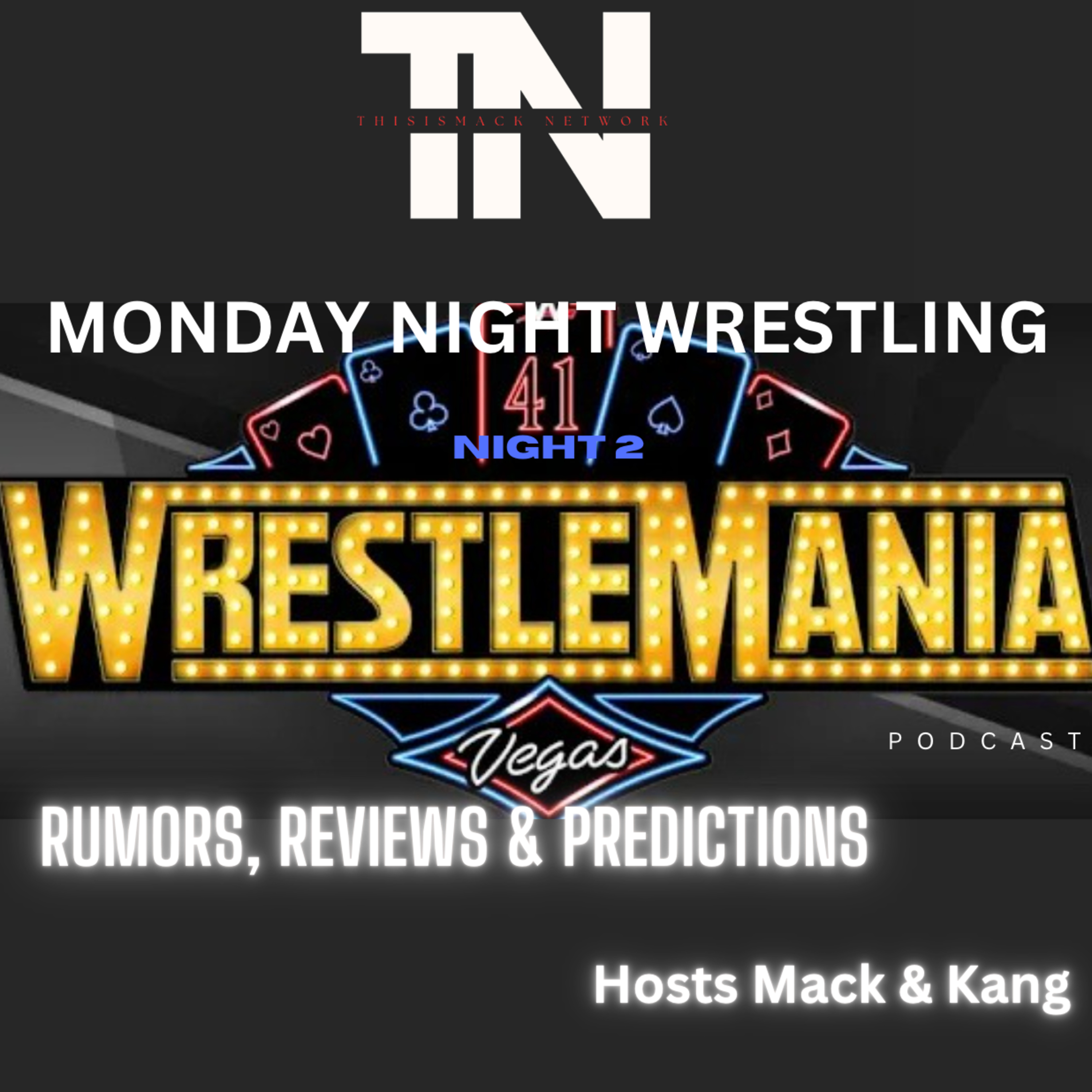 Monday Night Wrestling | Wrestle Mania 41 (Night Two) *Review* episode artwork