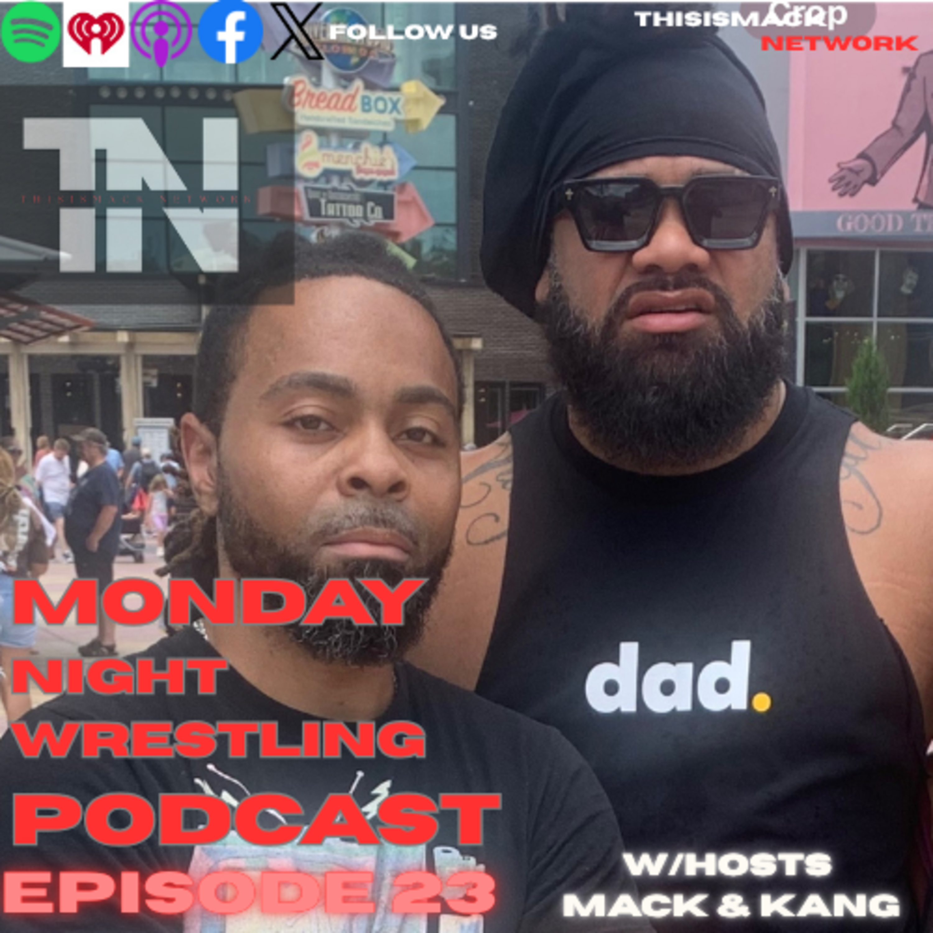 Monday Night Wrestling Podcast Ep023 | JACOB FATU!!! episode artwork