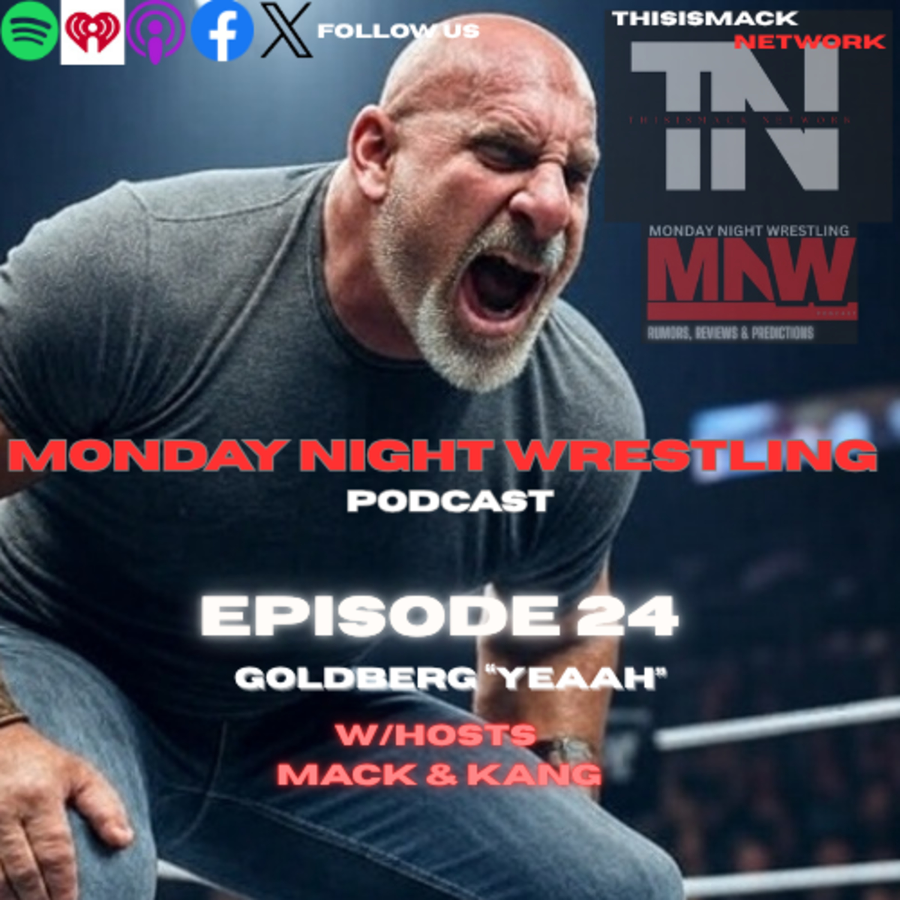 Monday Night Wrestling Podcast Ep024 | GOLDBERG YEAAAH! episode artwork