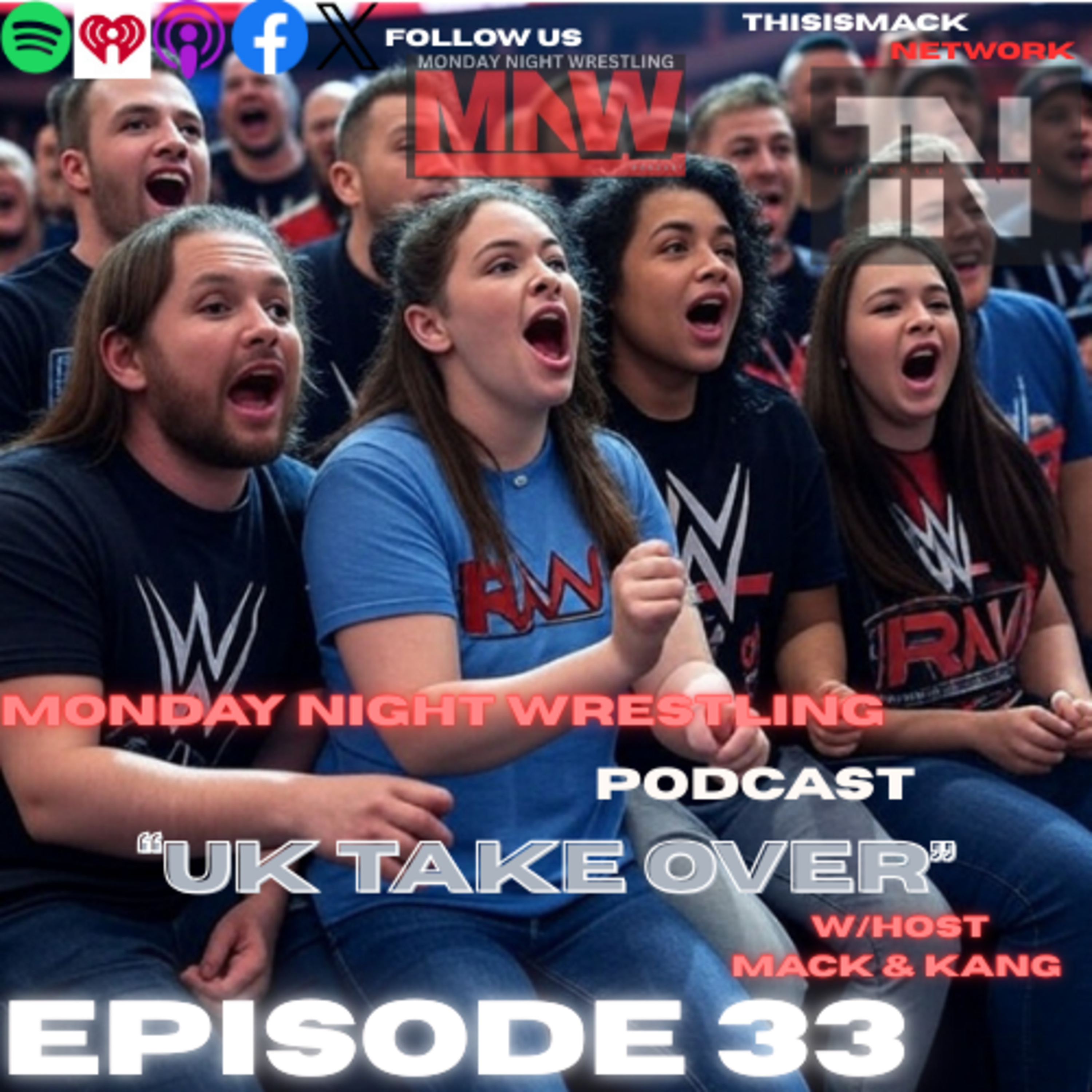 Monday Night Wrestling Podcast Ep033 | UK TAKEOVER❗️ episode artwork