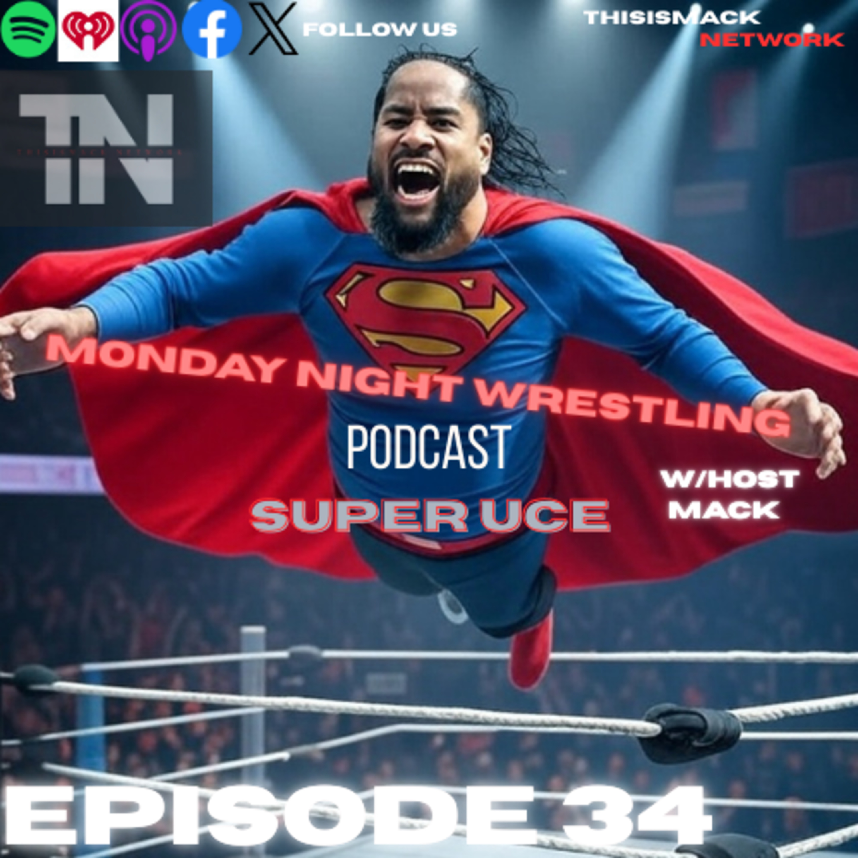 Monday Night Wrestling Podcast Ep034 | Super Jimmy! episode artwork