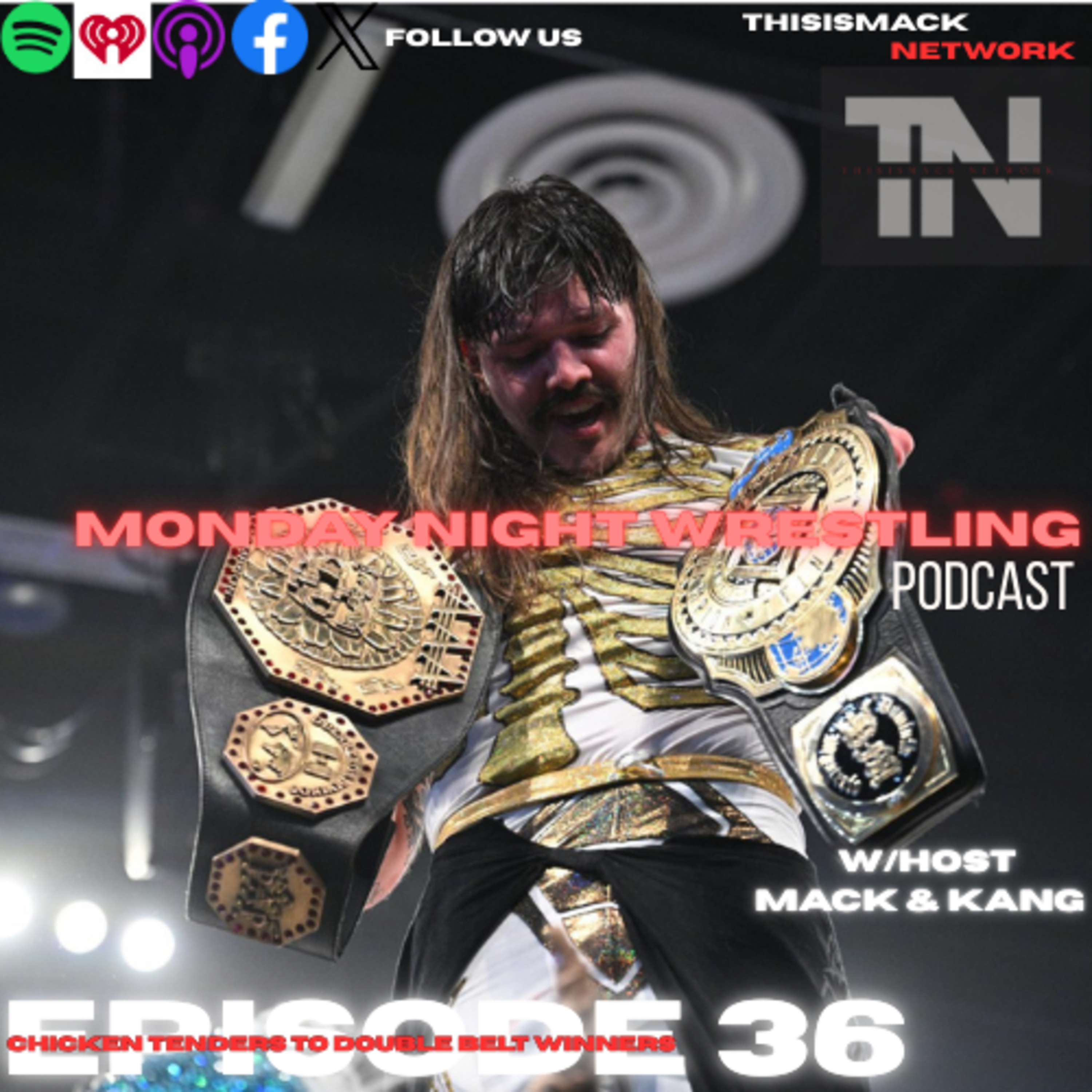 Monday Night Wrestling Podcast Ep036 | Chicken Tenders To Double belt Winners! episode artwork