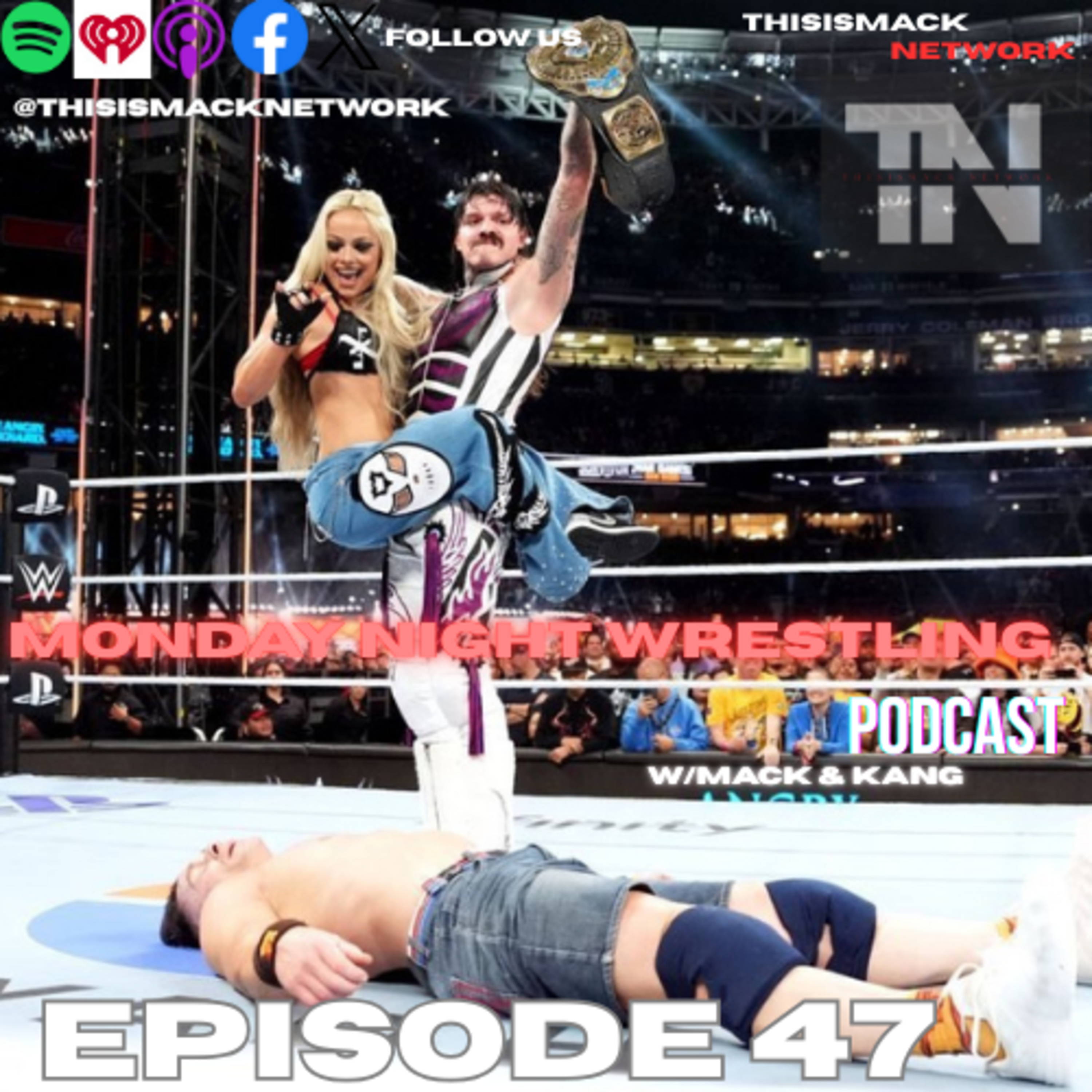 Monday Night Wrestling Podcast Ep047 | DAMN UCE! episode artwork