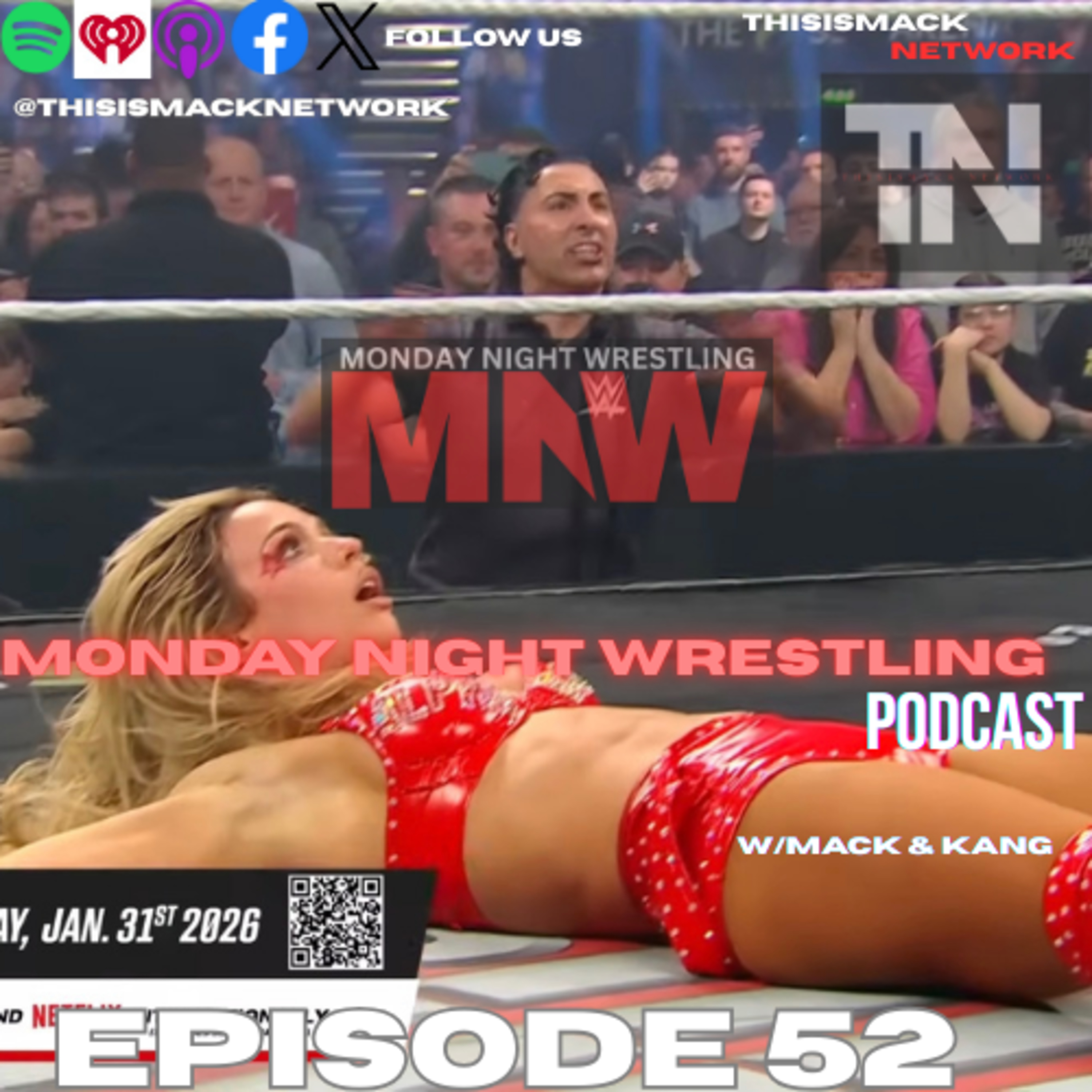 Monday Night Wrestling Podcast Ep052 | Did I Say AJ Lee? episode artwork
