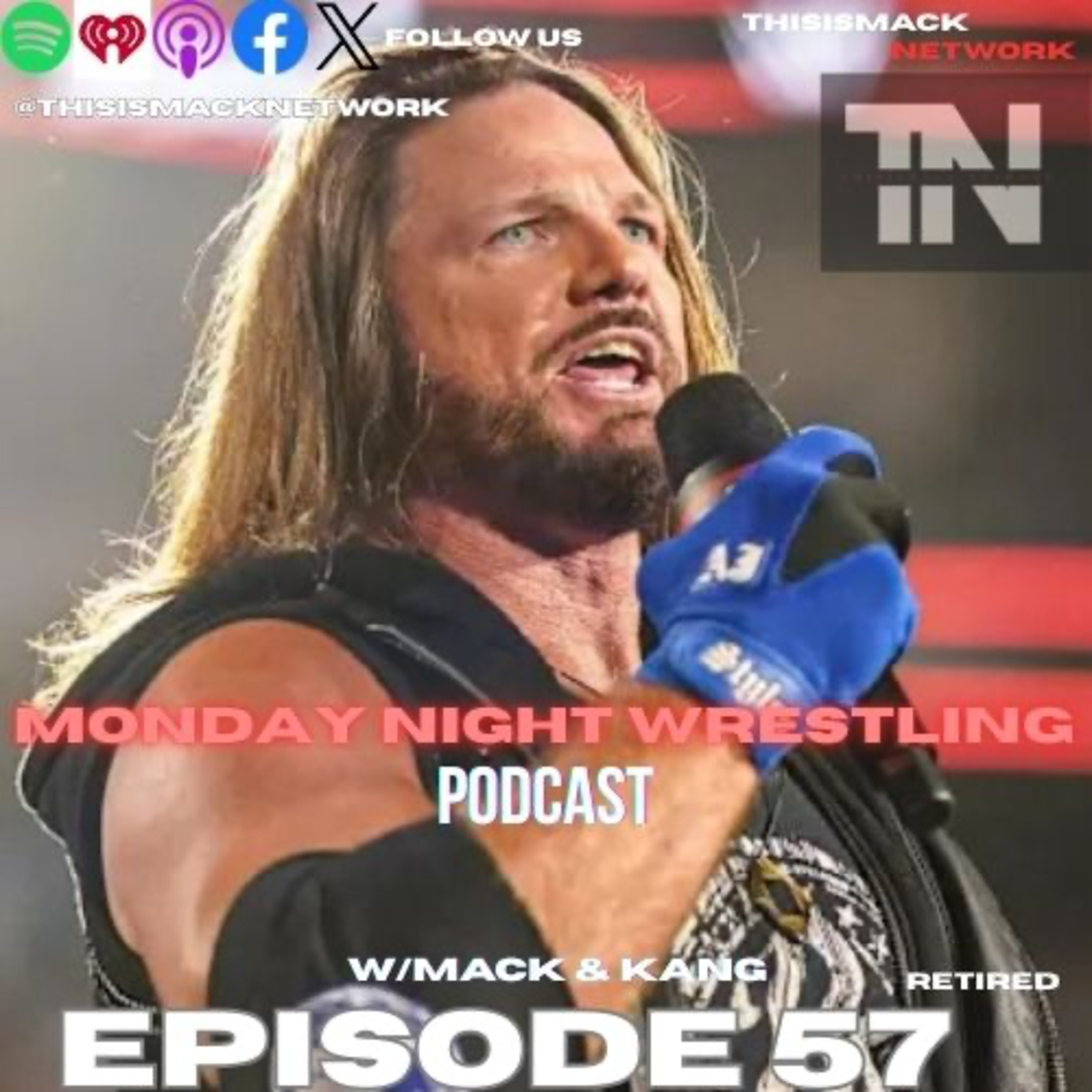 Monday Night Wrestling Ep057 | "Retired" episode artwork