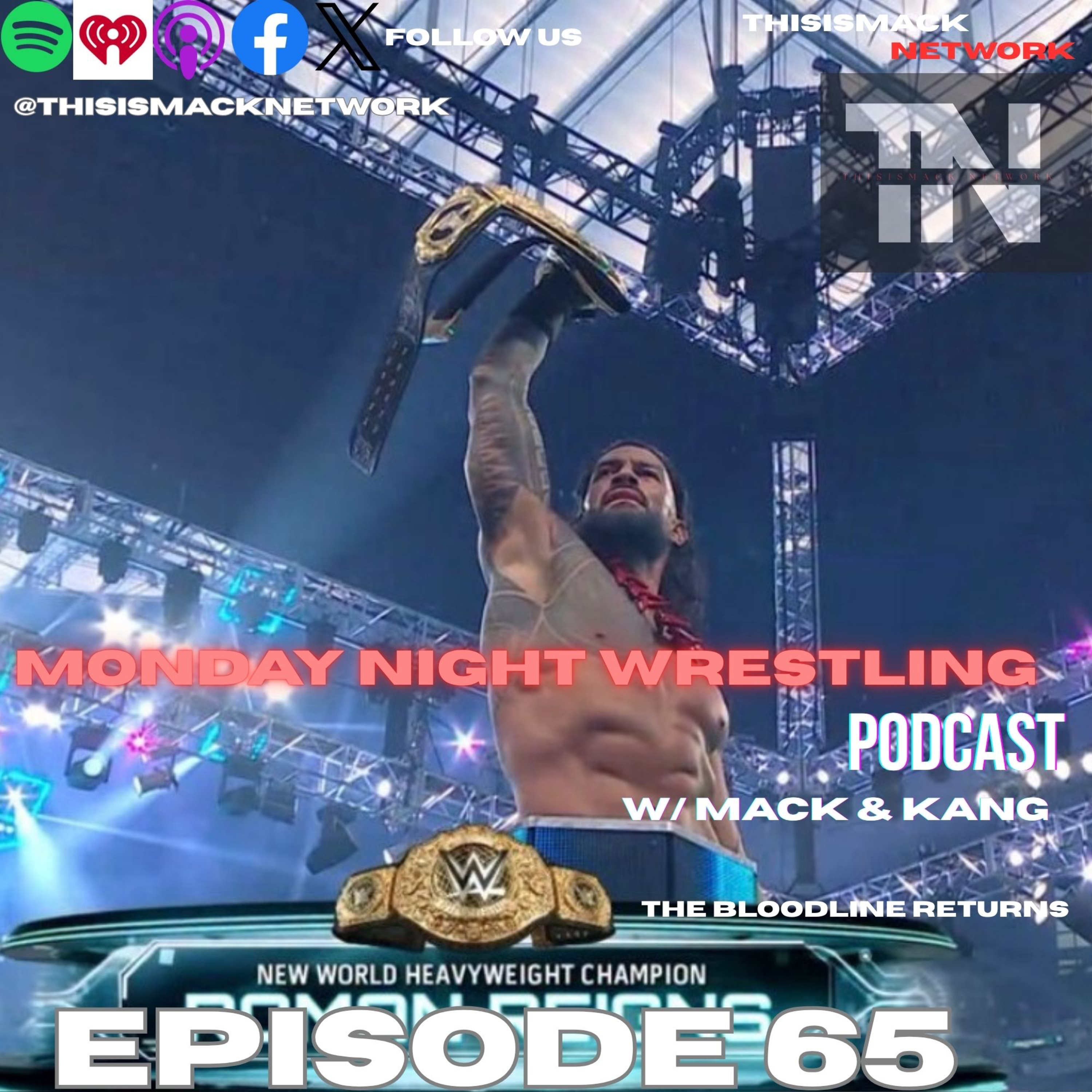 Monday Night Wrestling Ep 65 | "The BLOODLINE Return" episode artwork