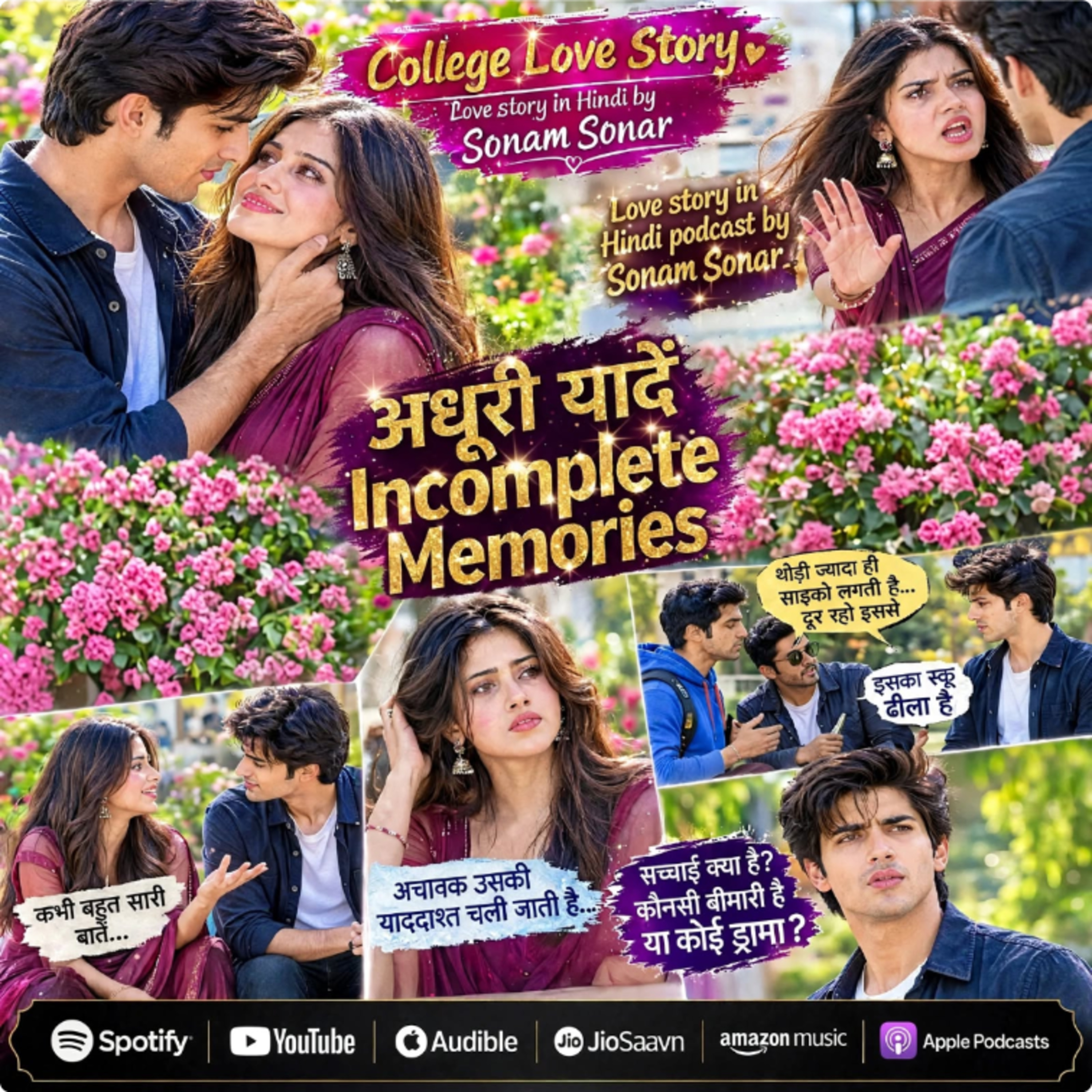 140.अधूरी यादें | Love Story in Hindi by Sonam Sonar