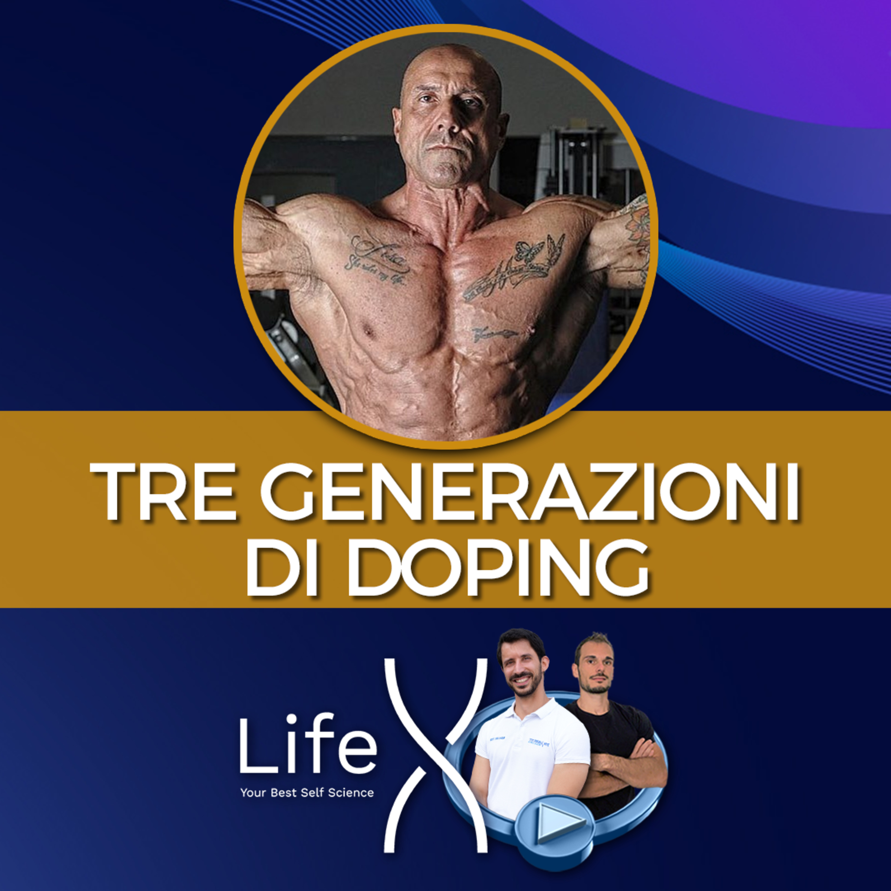 131. Tre Generazioni di Doping: Effetti sul Corpo, sulla Vita e sul Carattere – con Piero Nocerino episode artwork