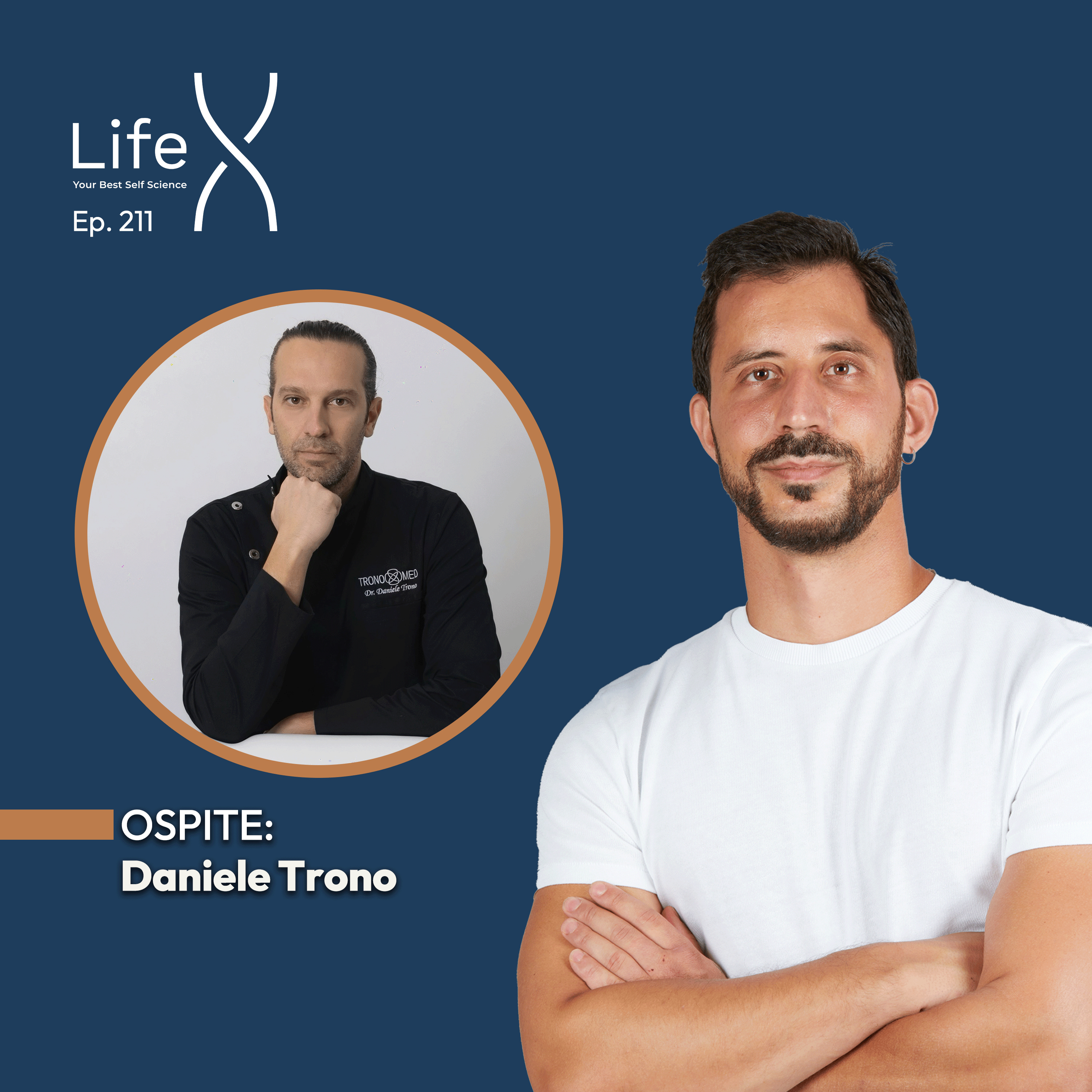 211. Estetica vs Longevità: Pro-Aging, Ozonoterapia e Ormoni – con Daniele Trono episode artwork