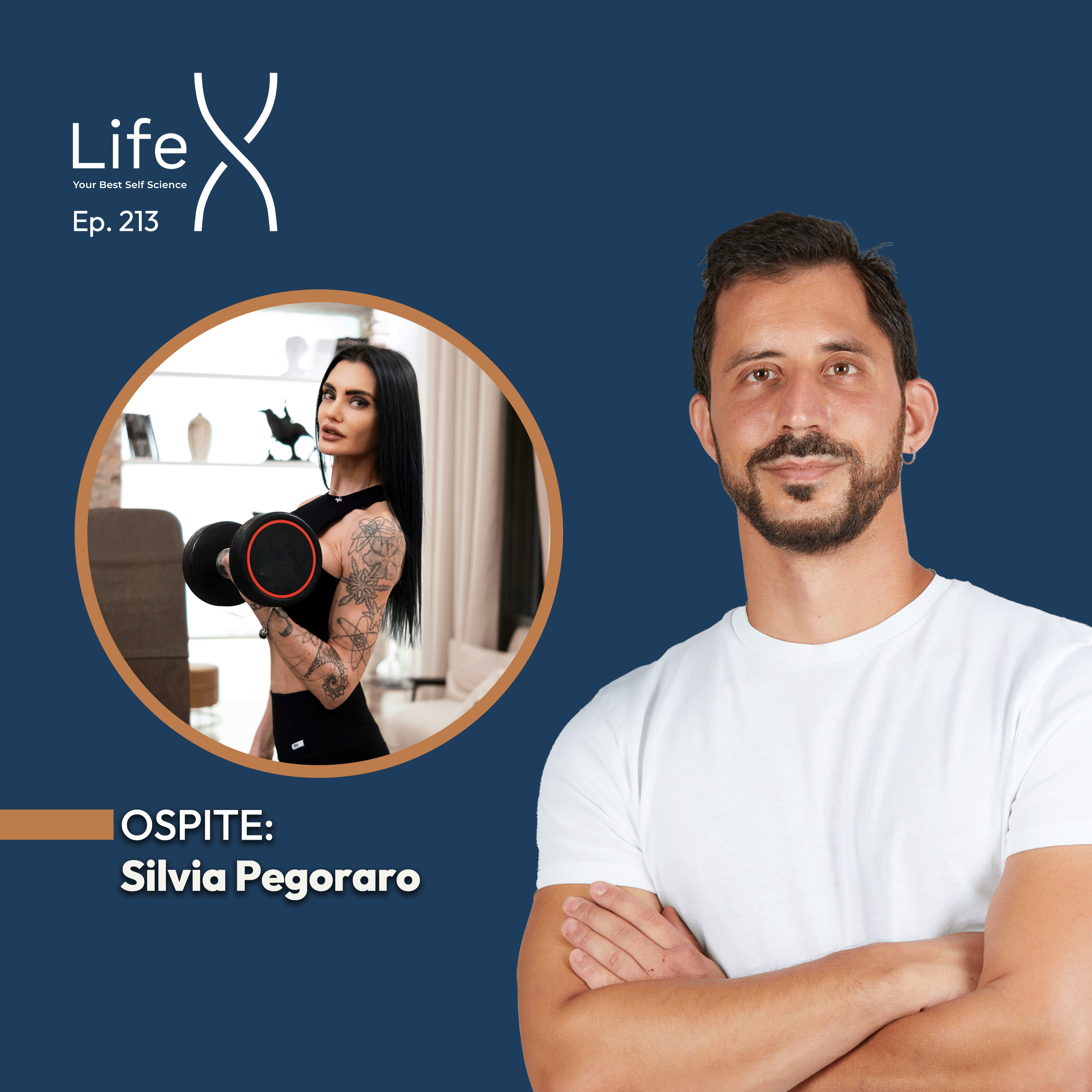 213. Dal Veganesimo all'Allenamento della Forza: Disciplina, Ormoni e Allenamento al Femminile — con Silvia Pegoraro episode artwork