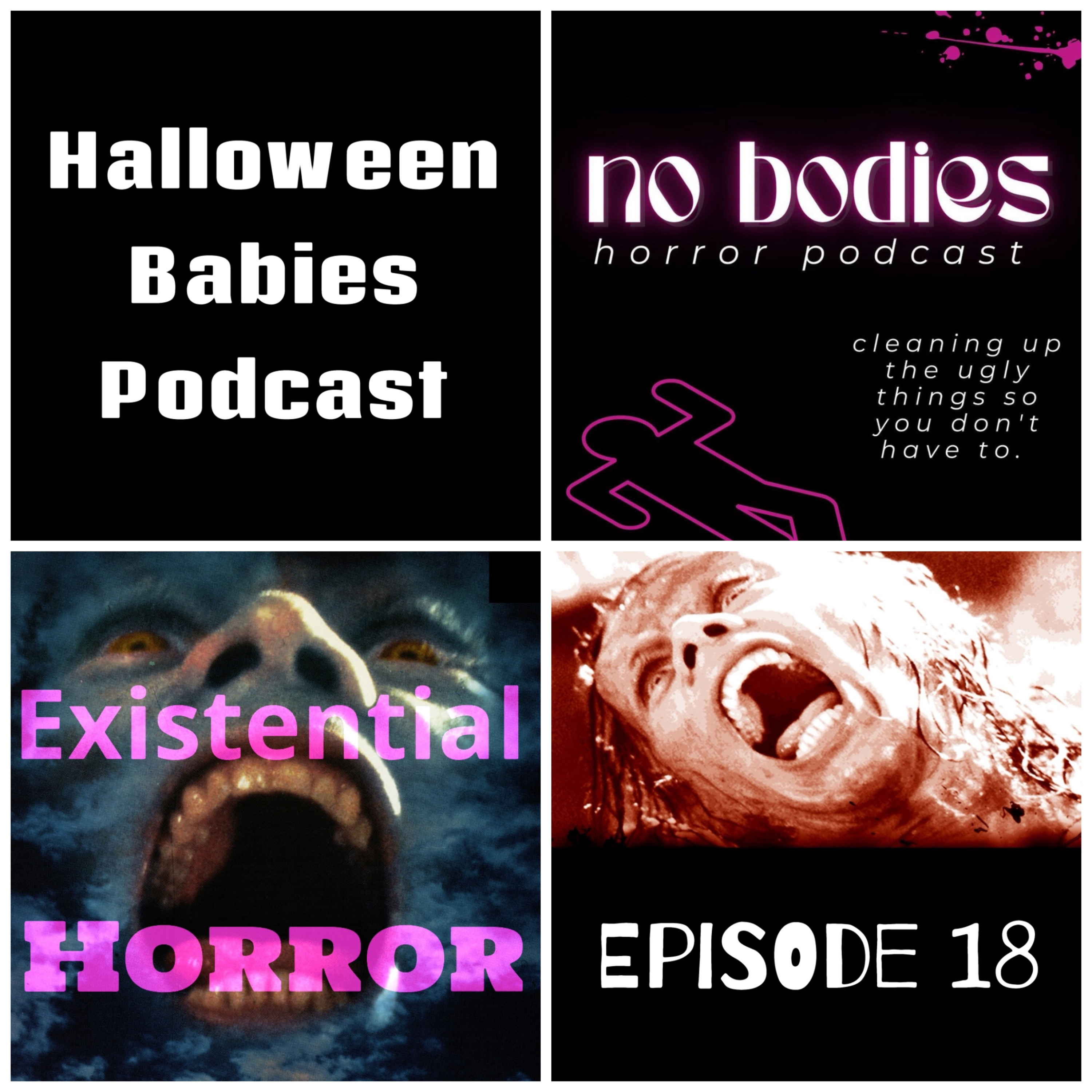Episode 18-Existential Horror-Collaboration with Suzie of No Bodies Horror Podcast episode artwork