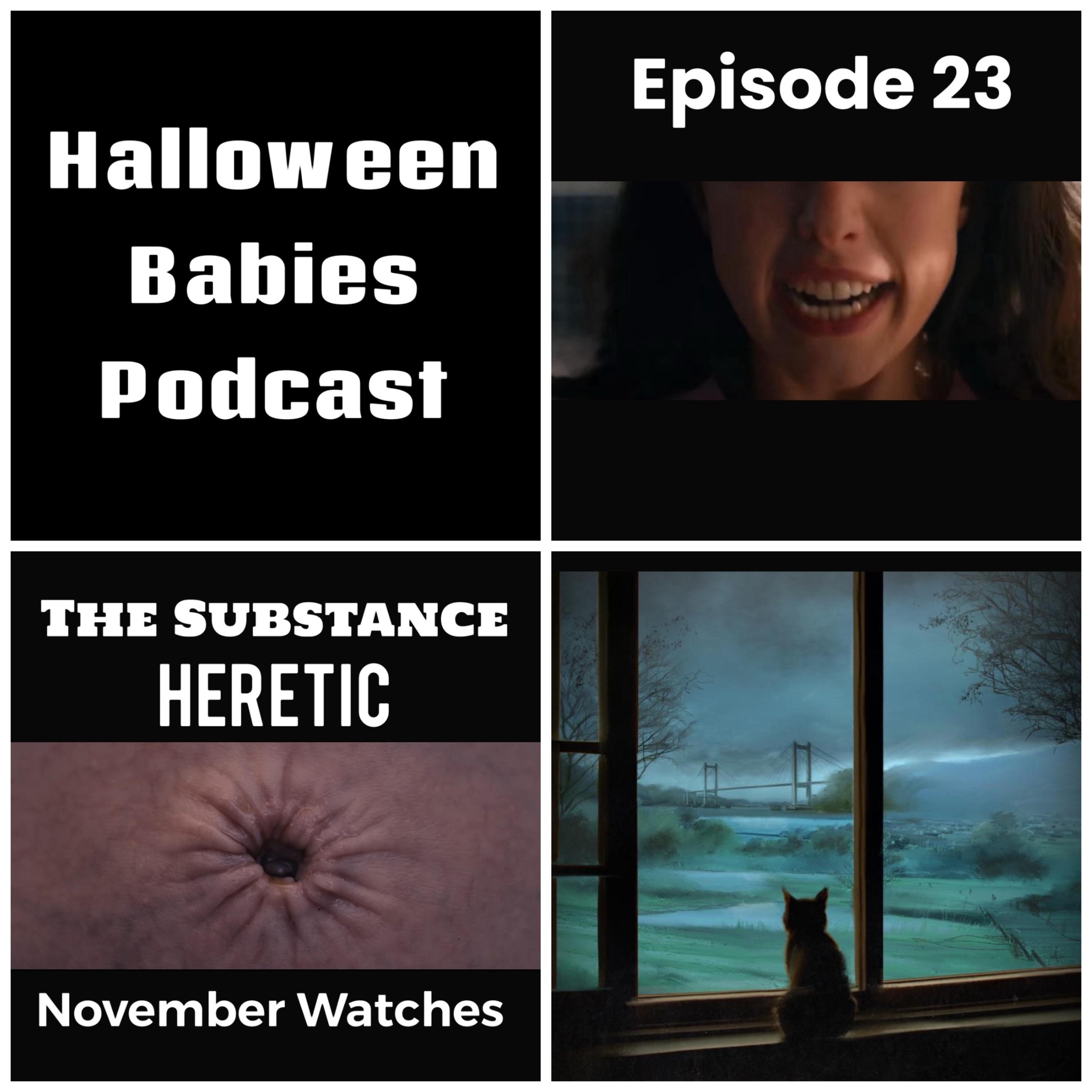 Episode 23-The Substance, Heretic and November Watches episode artwork
