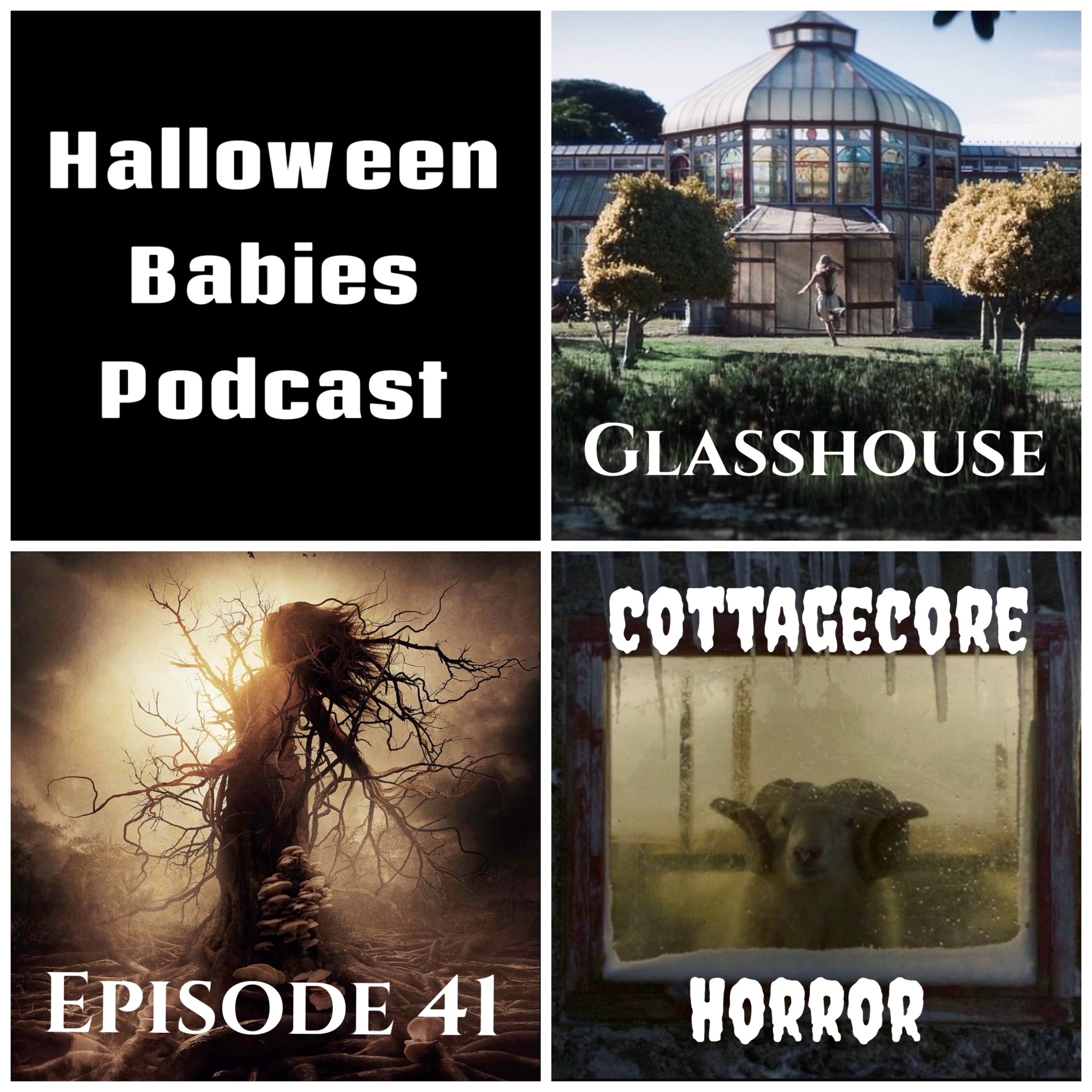 Episode 41-Glasshouse and “Cottagecore Horror”. episode artwork