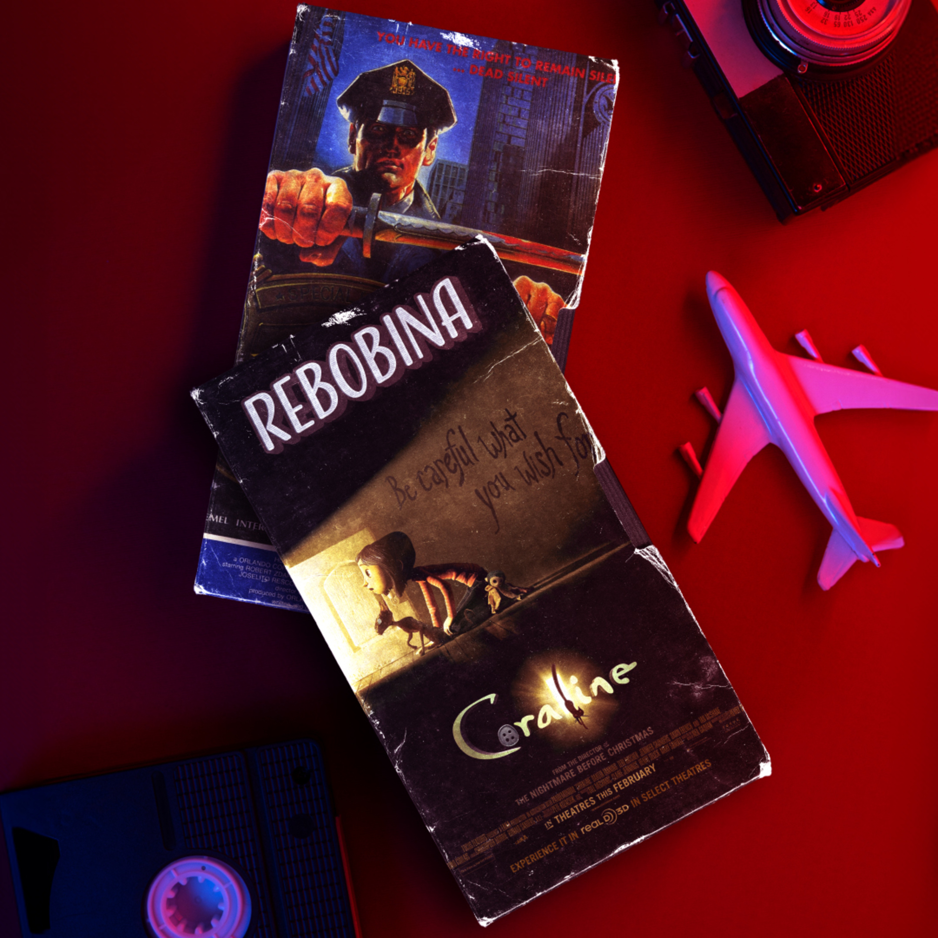 Rebobina Novembro - Coraline e Samurai Cop episode artwork