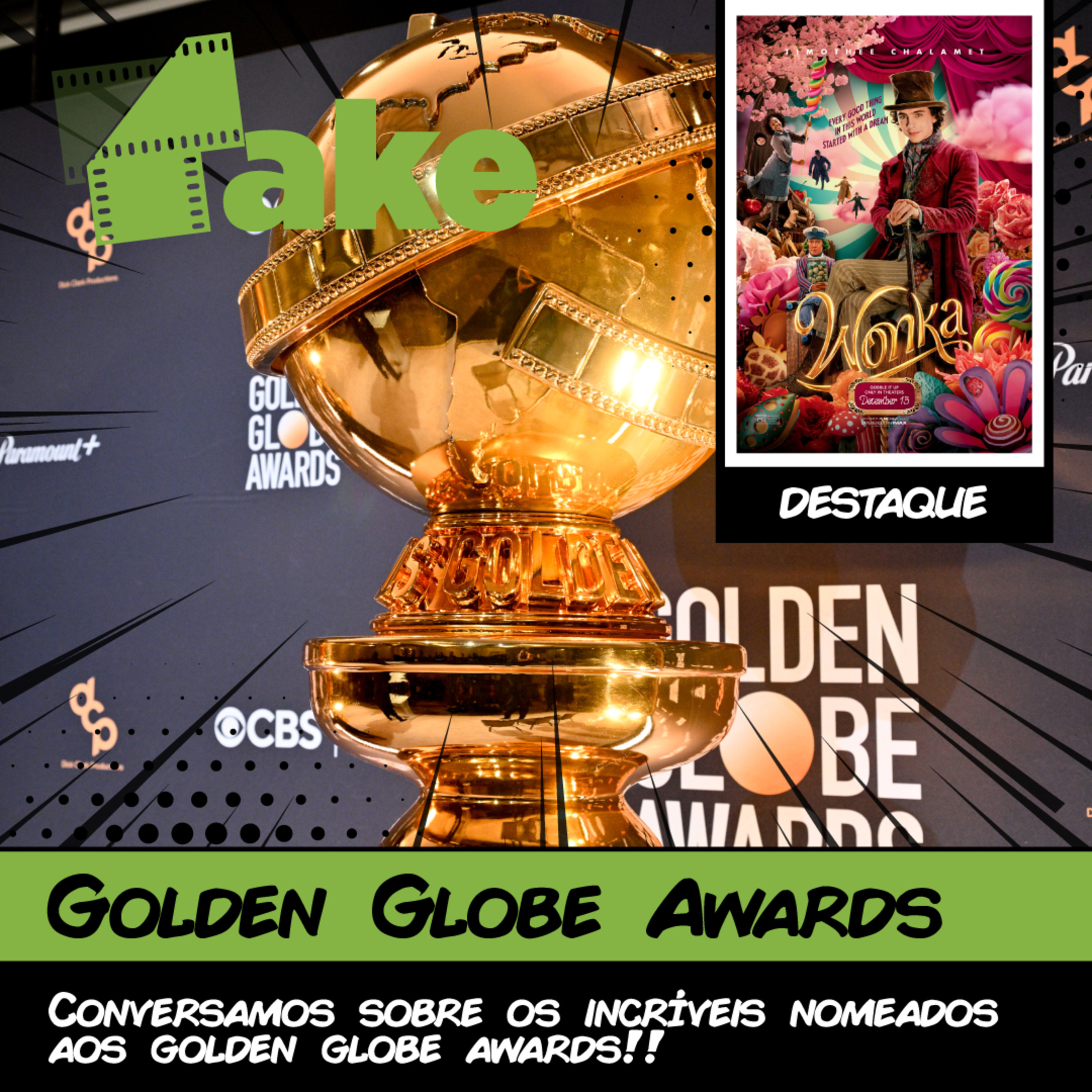 Nomeados Golden Globe Awards ft. Wonka