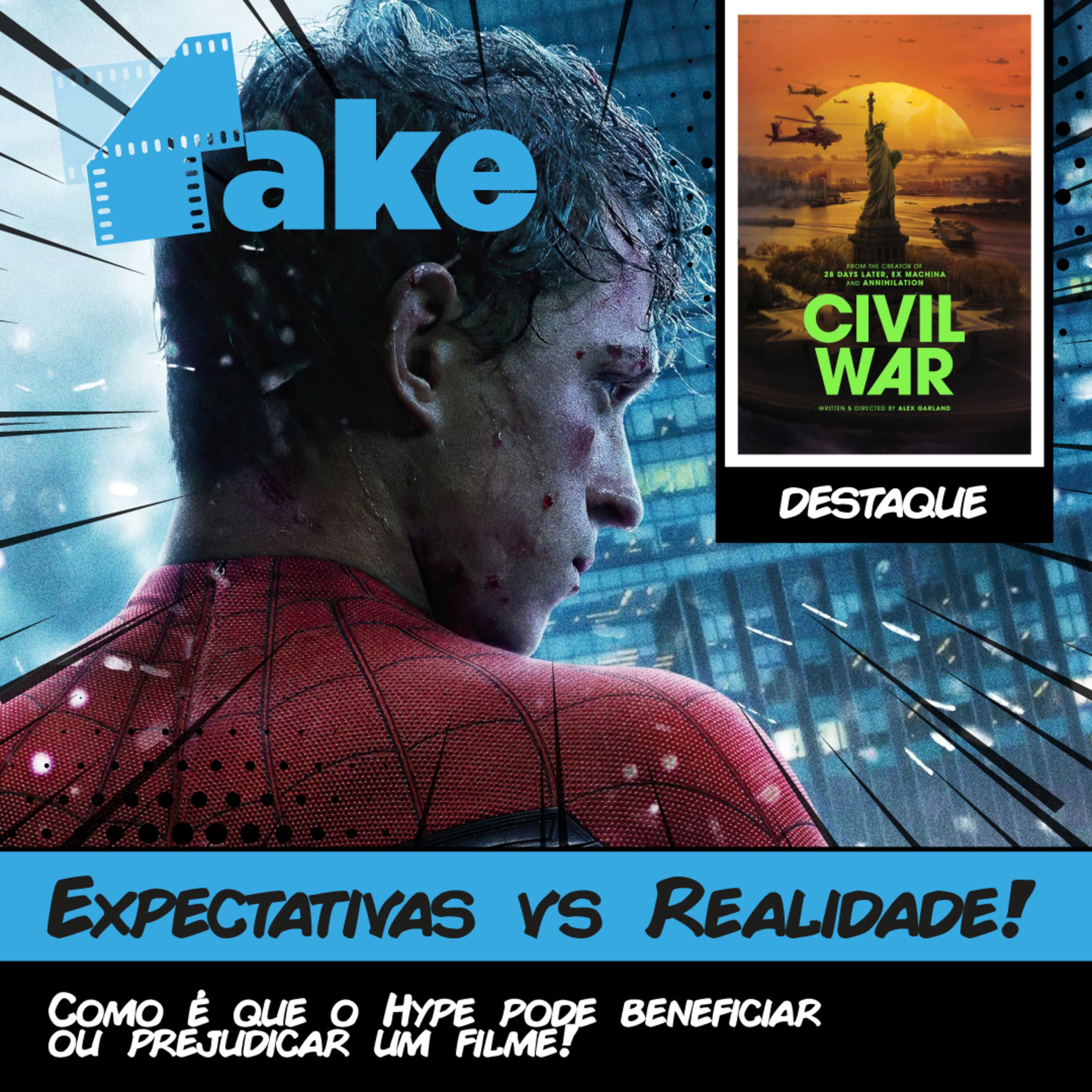 Expectativas vs. Realidades ft. Civil War episode artwork
