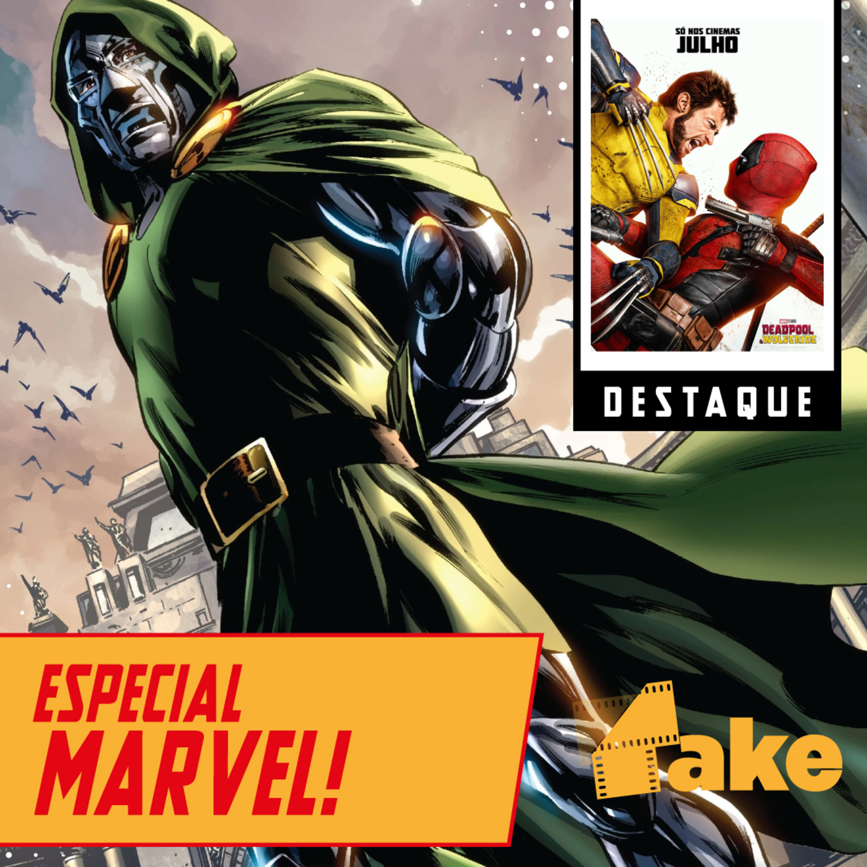 Especial Marvel! Painel SDCC e Deadpool & Wolverine! episode artwork