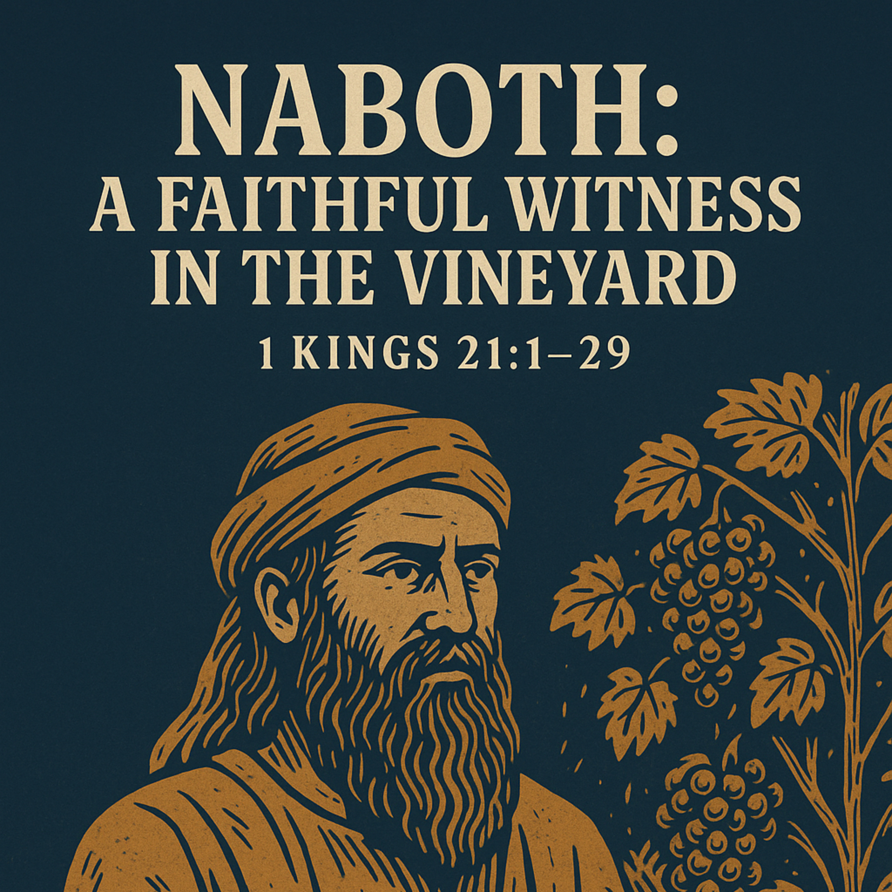 Naboth: A Faithful Witness in the Vineyard - 1 Kings 21:1–29 episode artwork