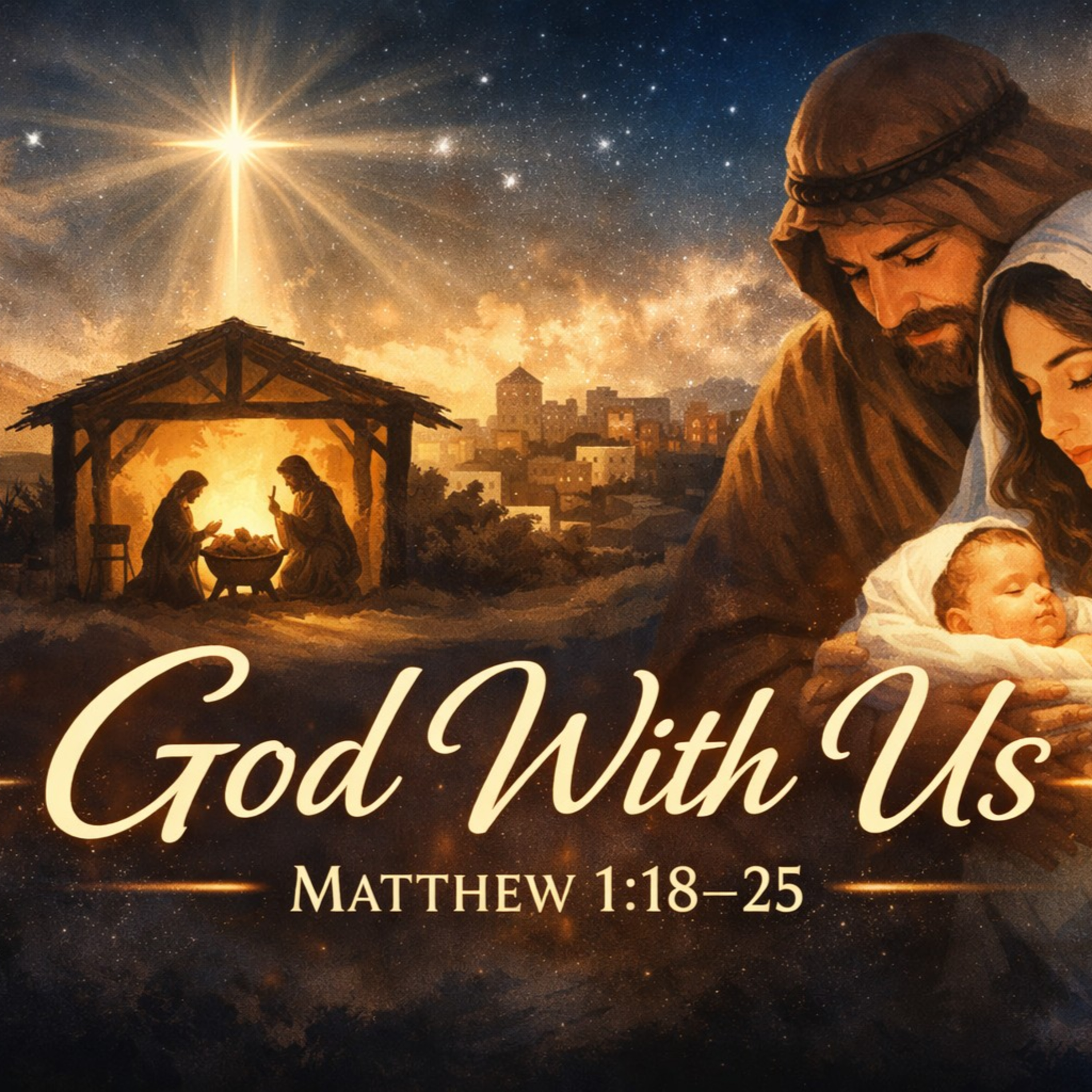 God With Us - Matthew 1:18–25 episode artwork