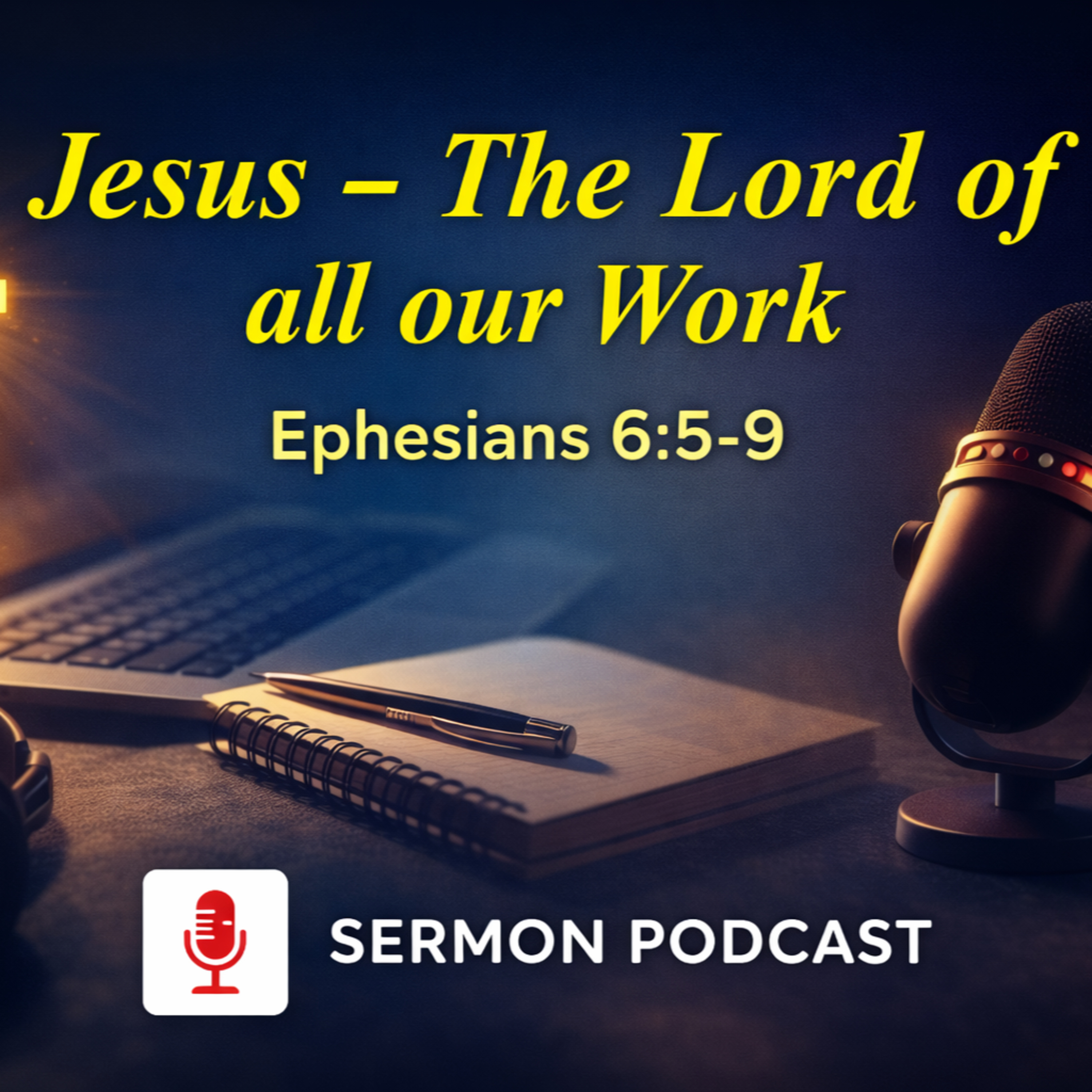 Jesus - The Lord of all our Work - Ephesians 6:5-9 episode artwork