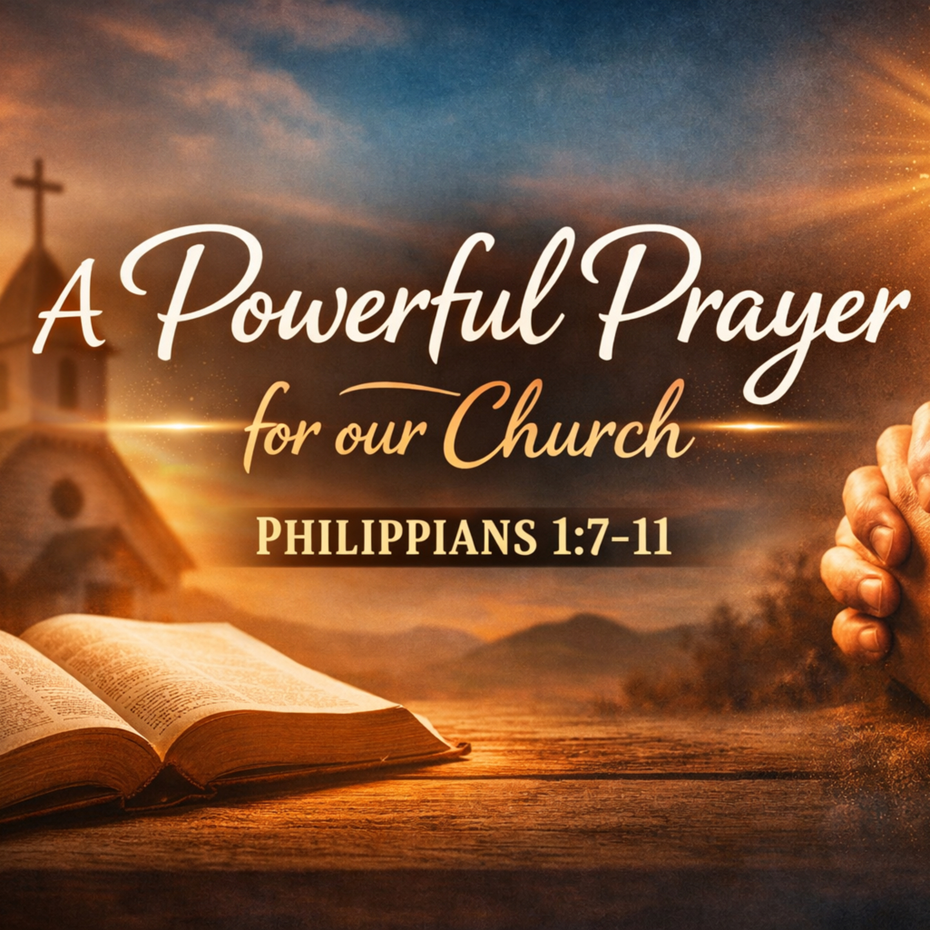 A Powerful Prayer for our Church - Philippians 1:7-11 episode artwork