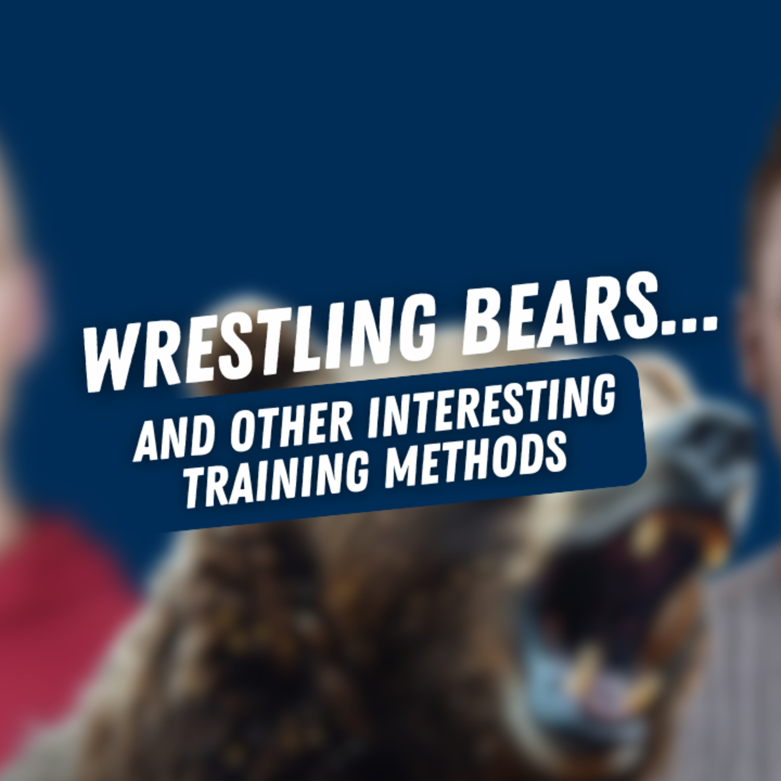 Andre Rzazewski & Dave Salmoni l Wrestling bears... and other interesting training methods episode artwork