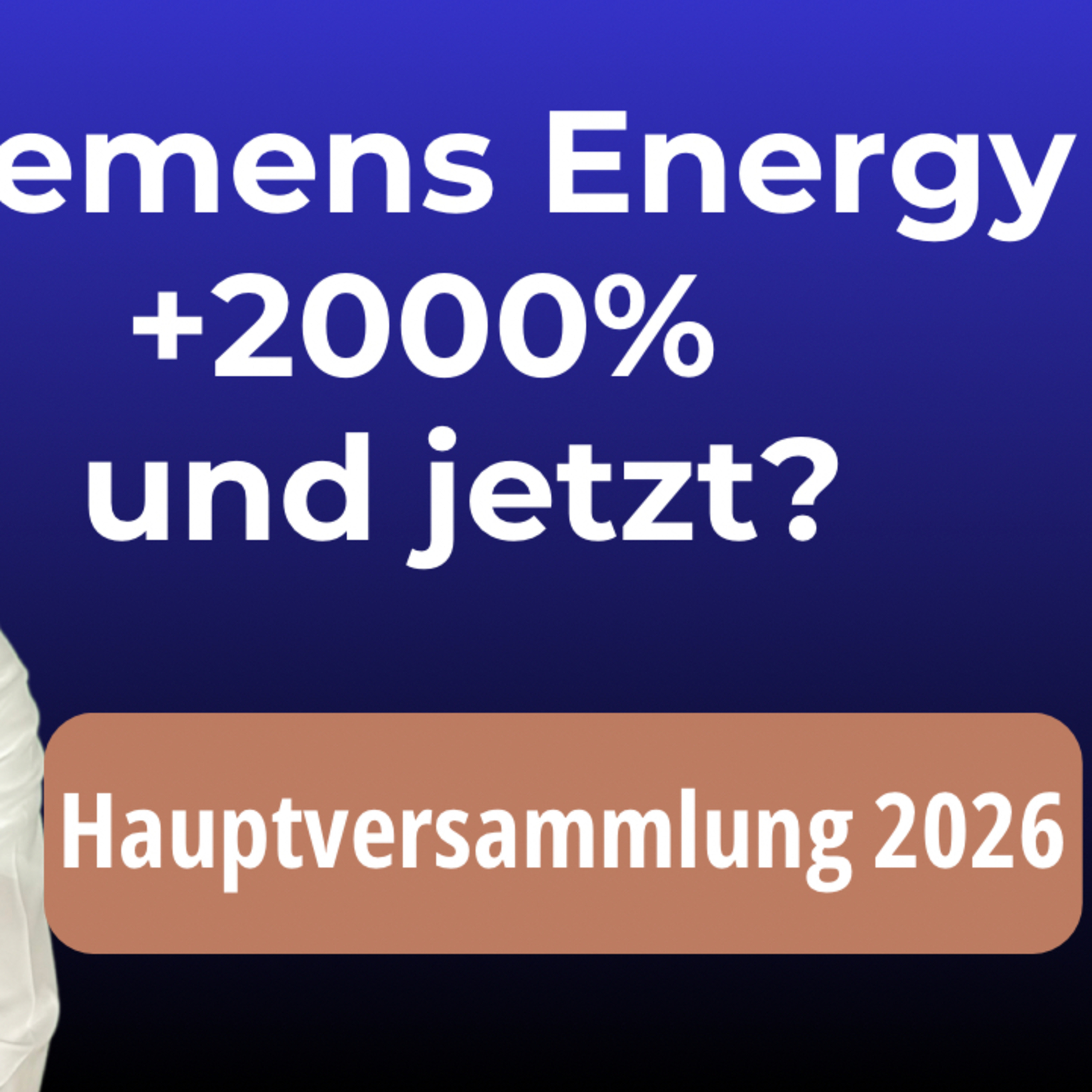 Siemens Energy: +2000% - und jetzt? episode artwork