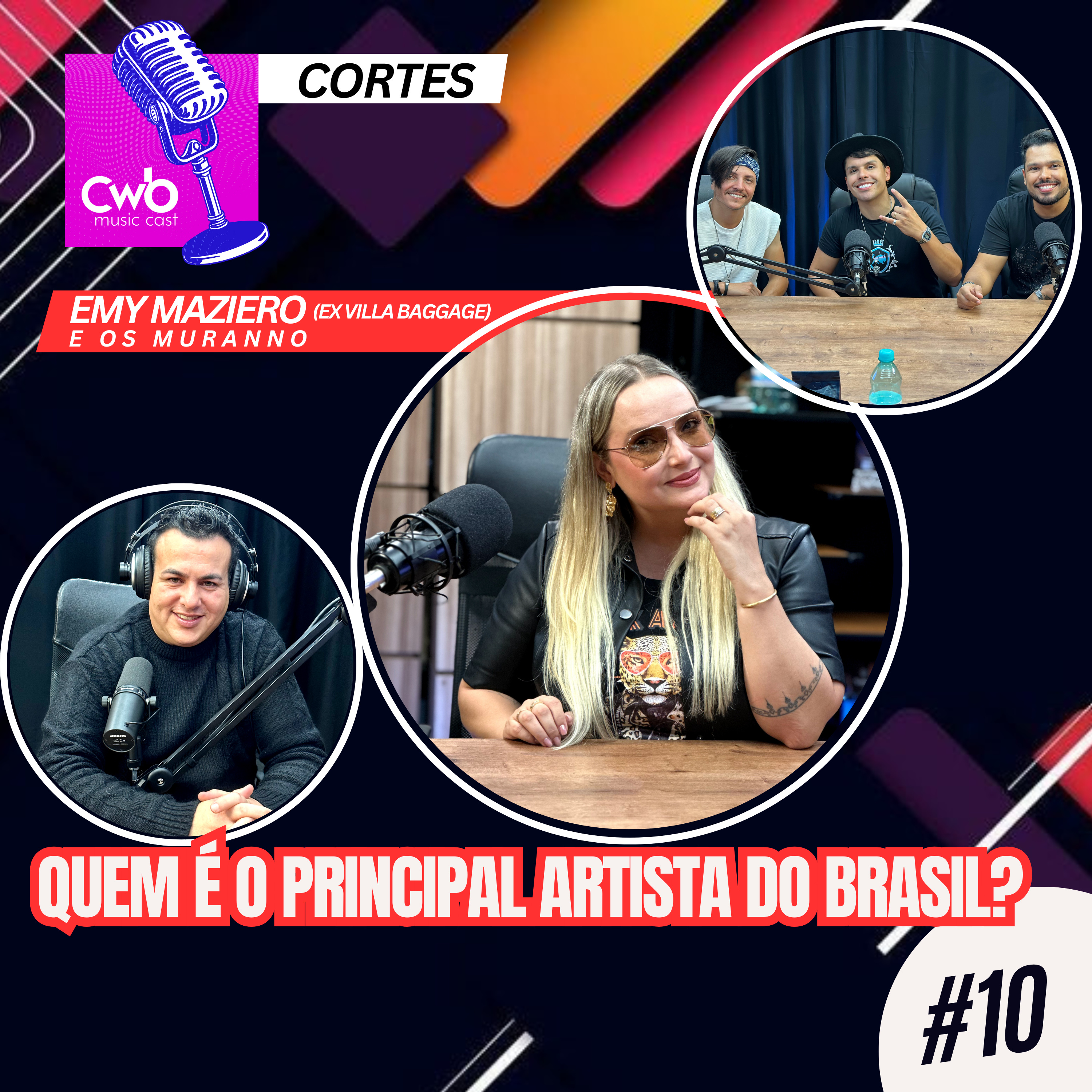 Emy e Os Muranno - Quem é o principal artista do Brasil? episode artwork