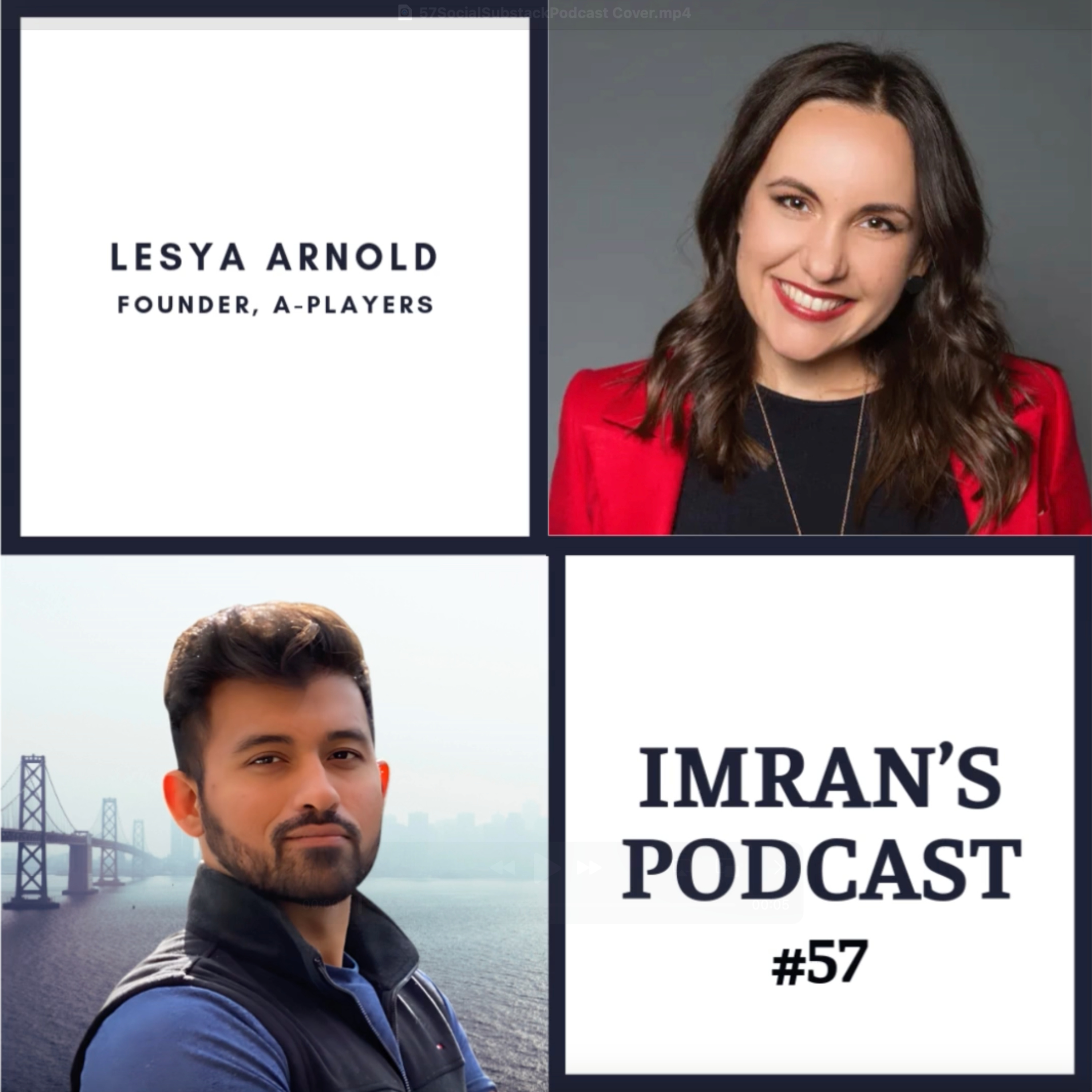 #57: Lesya Arnold on Hiring A-Players, Startup Talent, and the Future of Work episode artwork