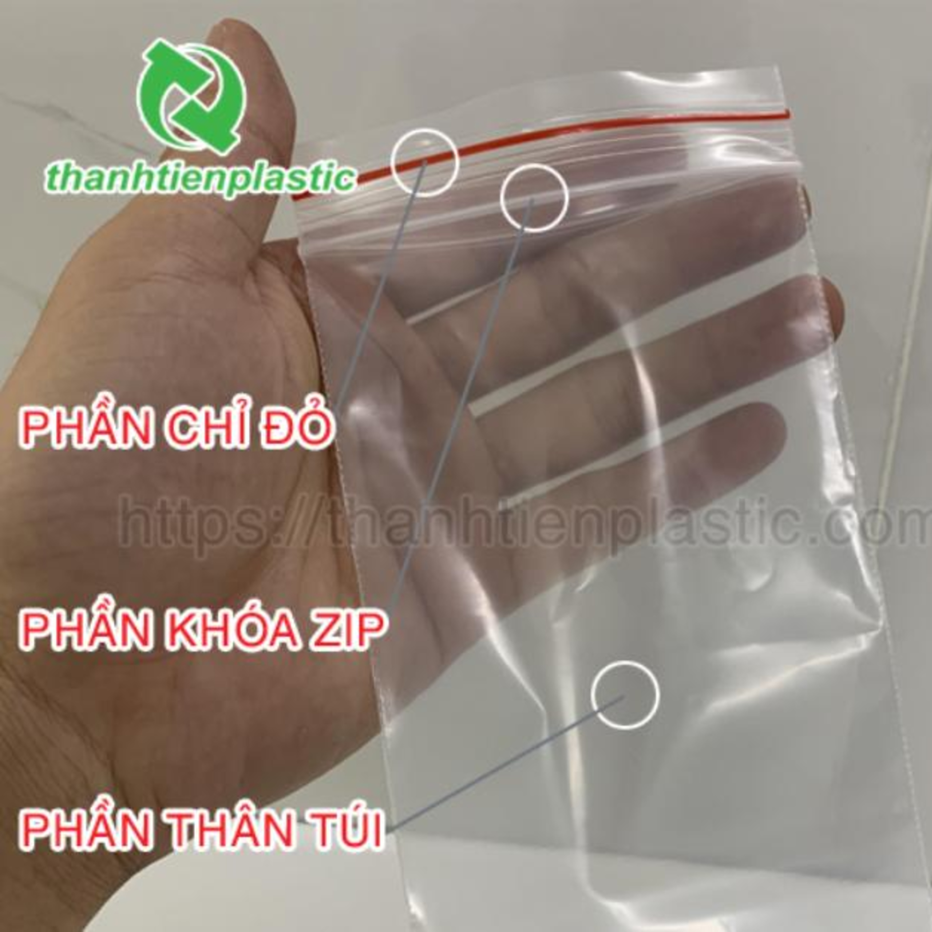 Sản xuất, in ấn túi zip chỉ đỏ​ Thành Tiến Plastic Hà Nội, TPHCM episode artwork