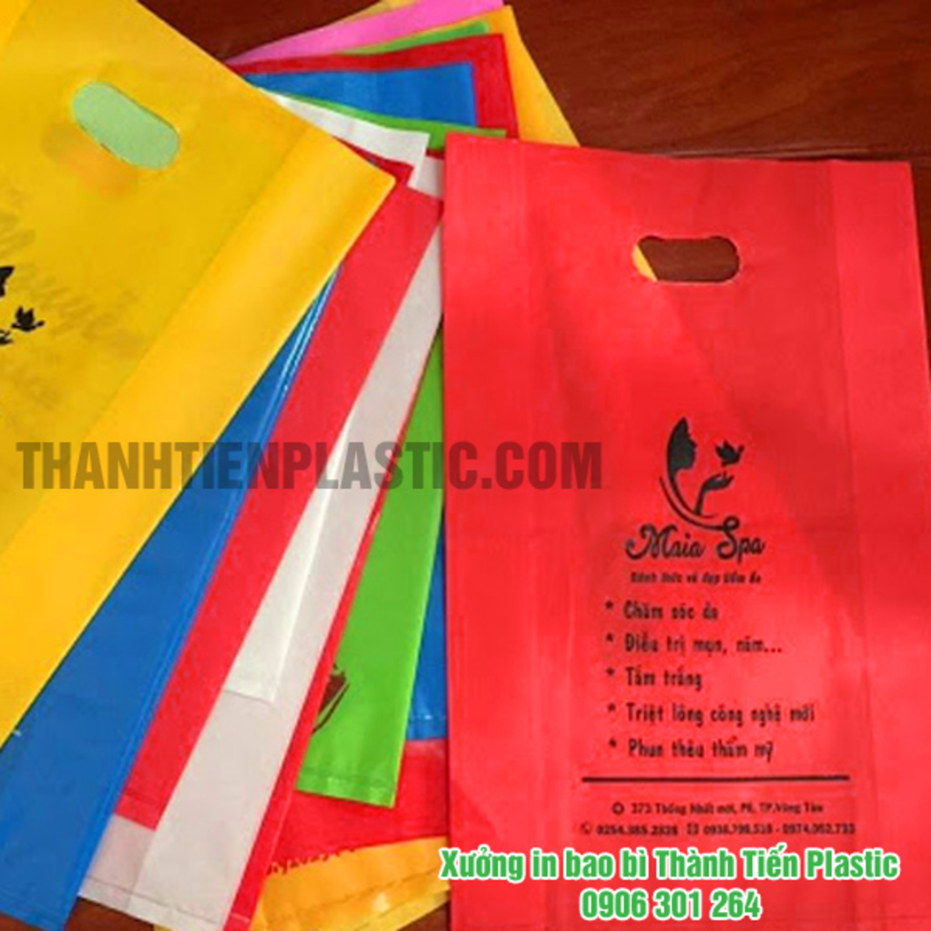 Sản xuất in ấn túi HD giá rẻ tại xưởng Thành Tiến Plastic Hà Nội, TPHCM