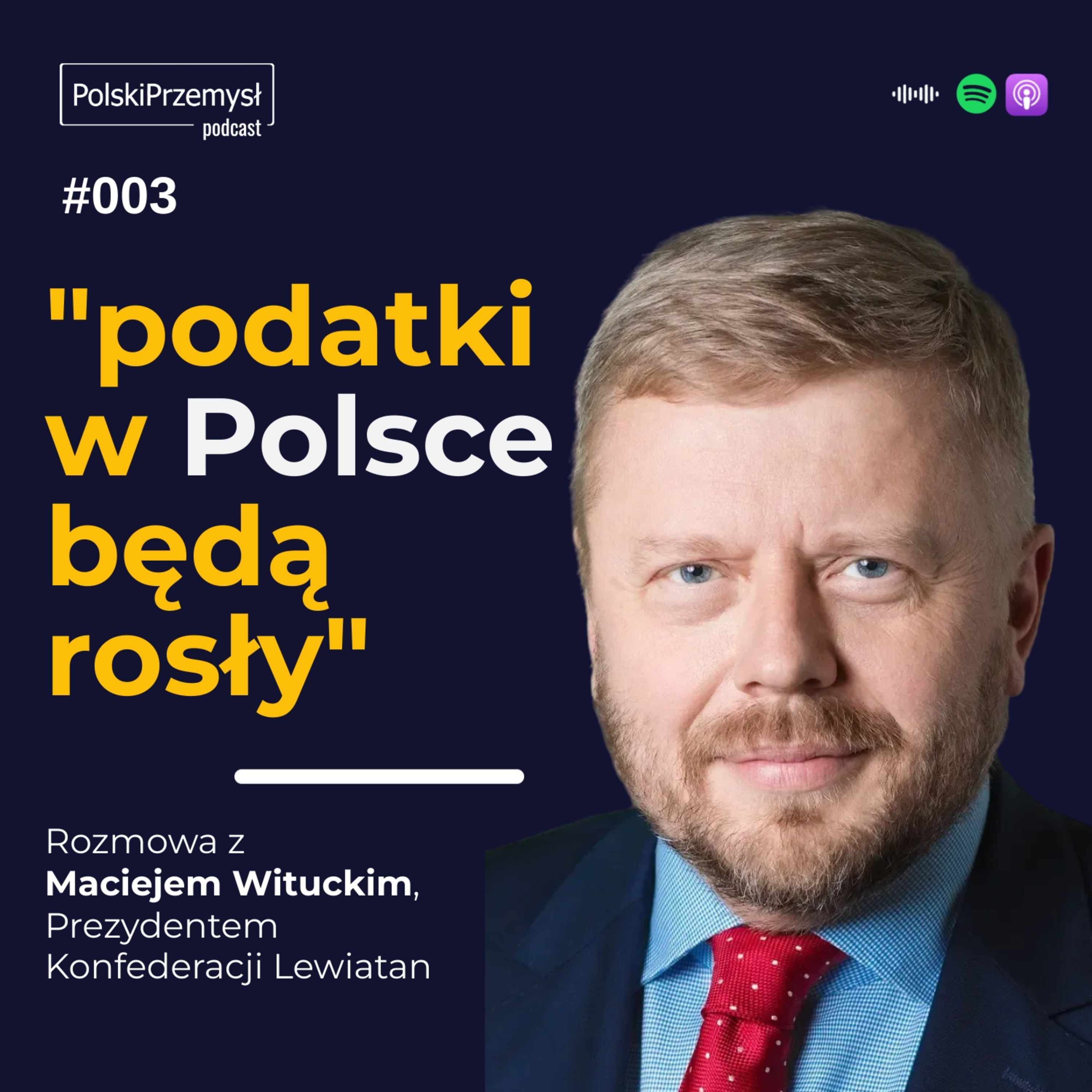 Polska gospodarka / rozmowa z Maciejem Wituckim, prezydentem Konfederacji Lewiatan episode artwork