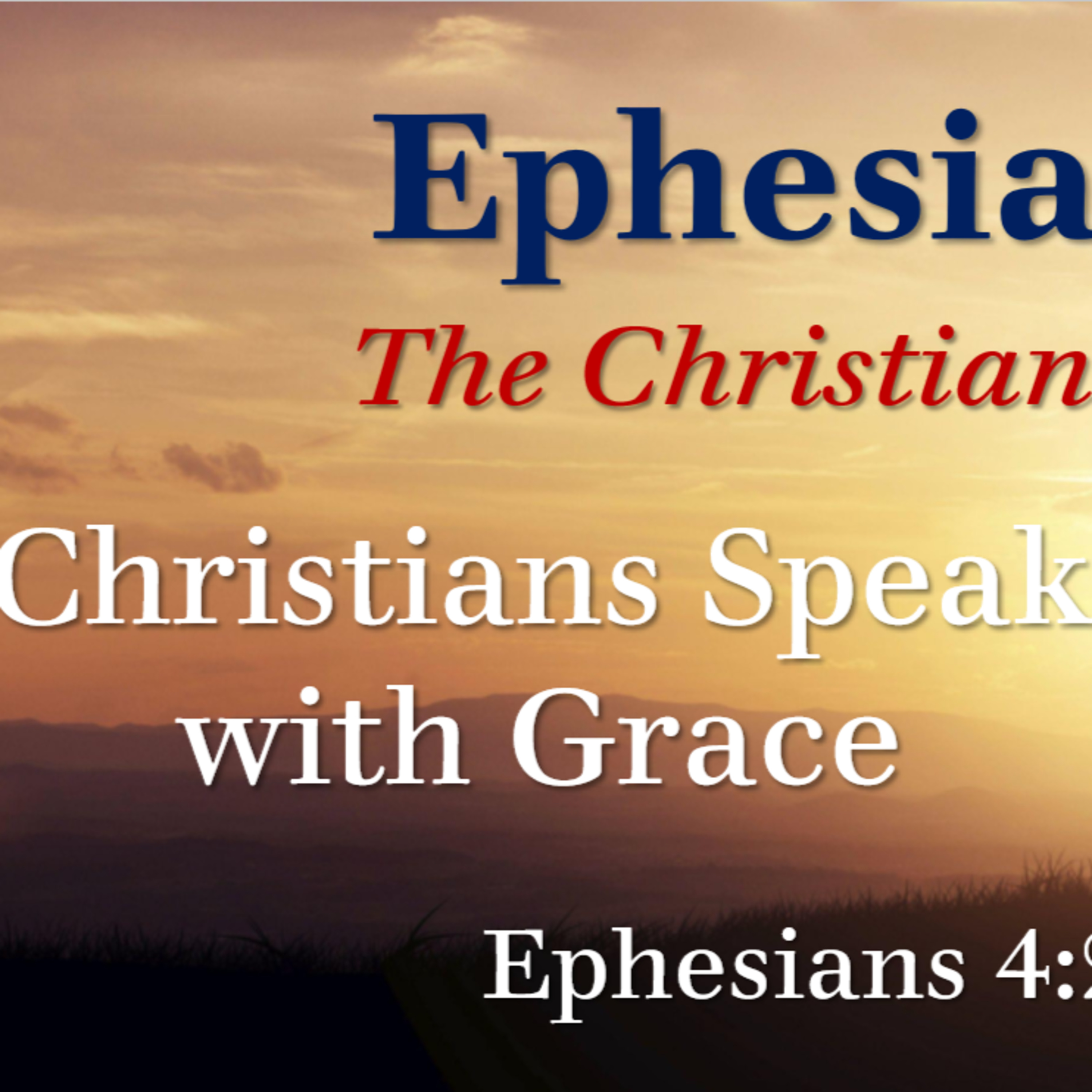 Christians Speak with Grace episode artwork