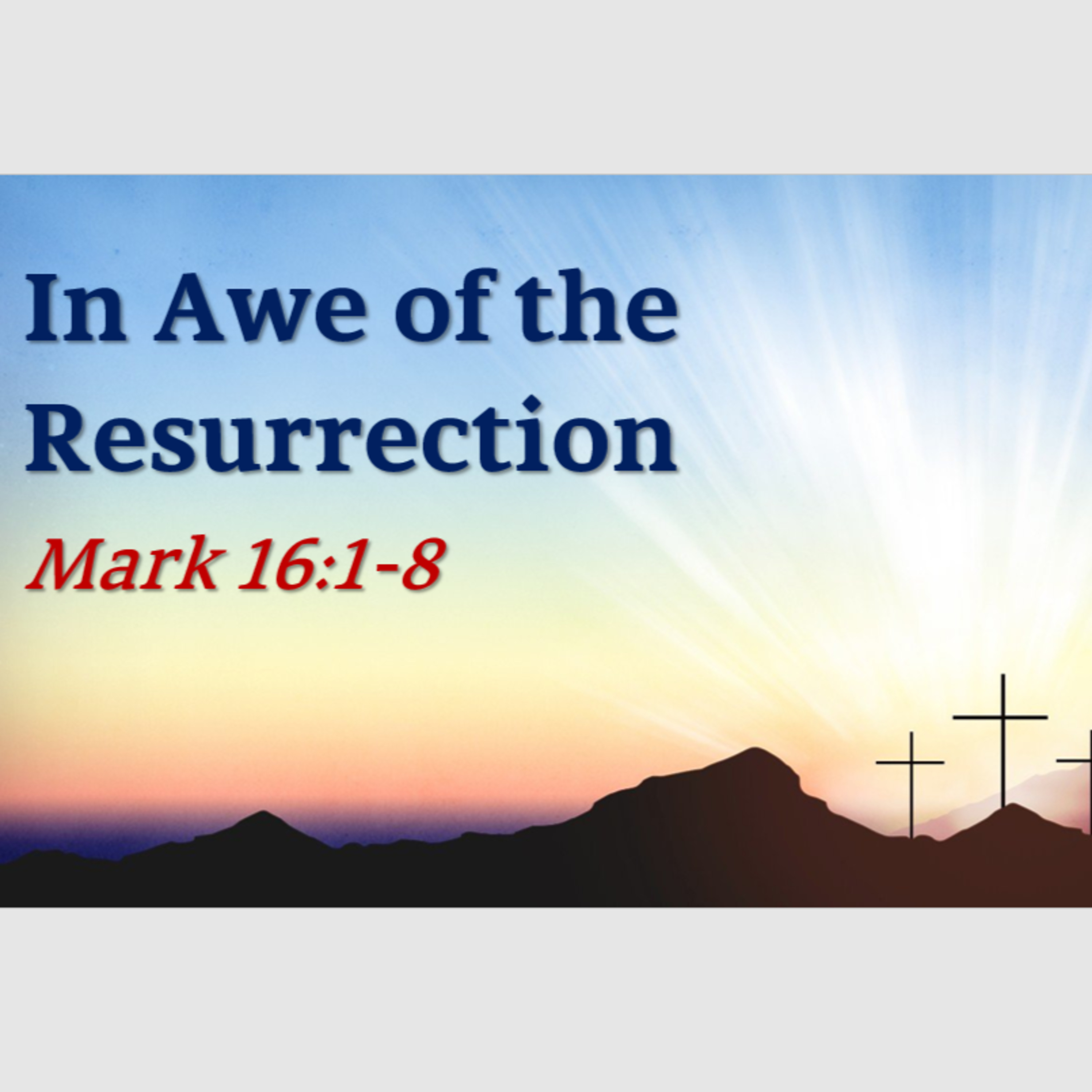In Awe of the Resurrection episode artwork