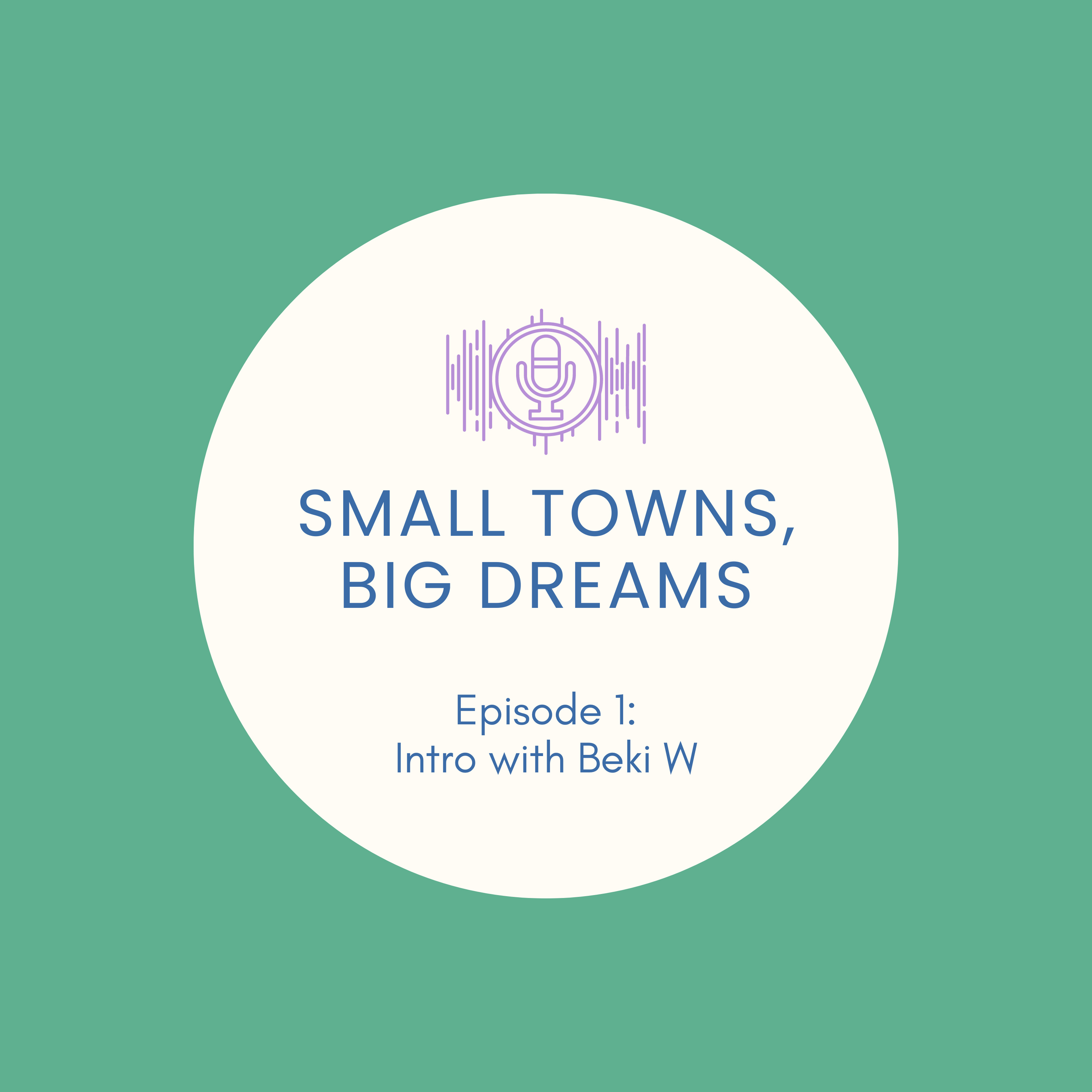 The Small Towns, Big Dreams Podcast