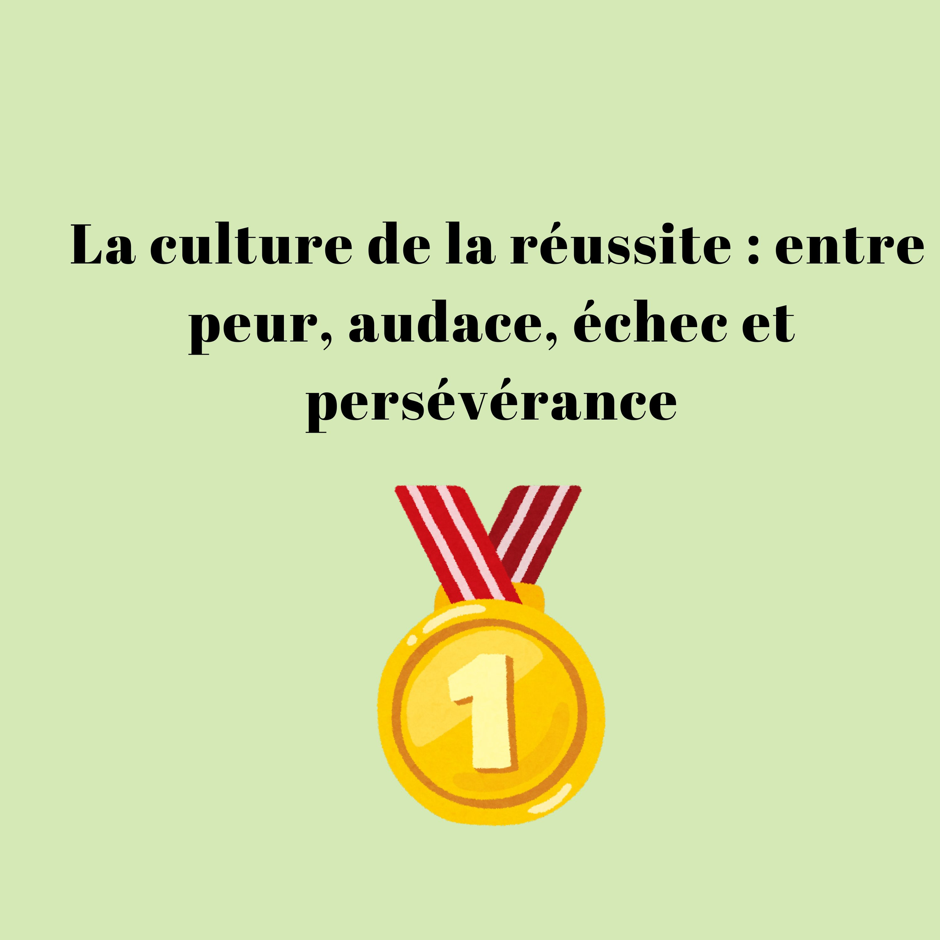 Culture de la réussite : entre peur, audace, échec et persévérance episode artwork