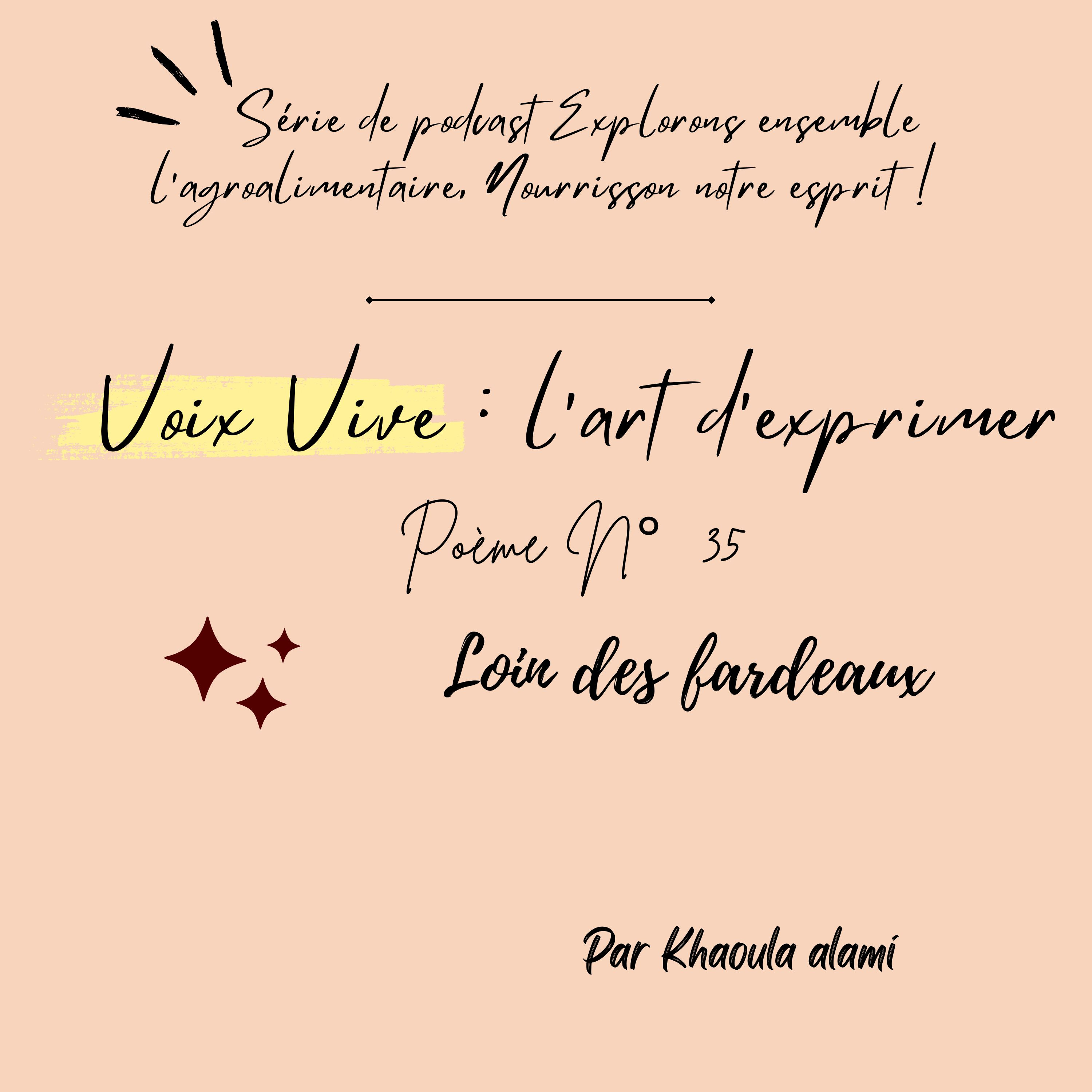 Poème n°35 : Liberté : Loin des fardeaux  episode artwork